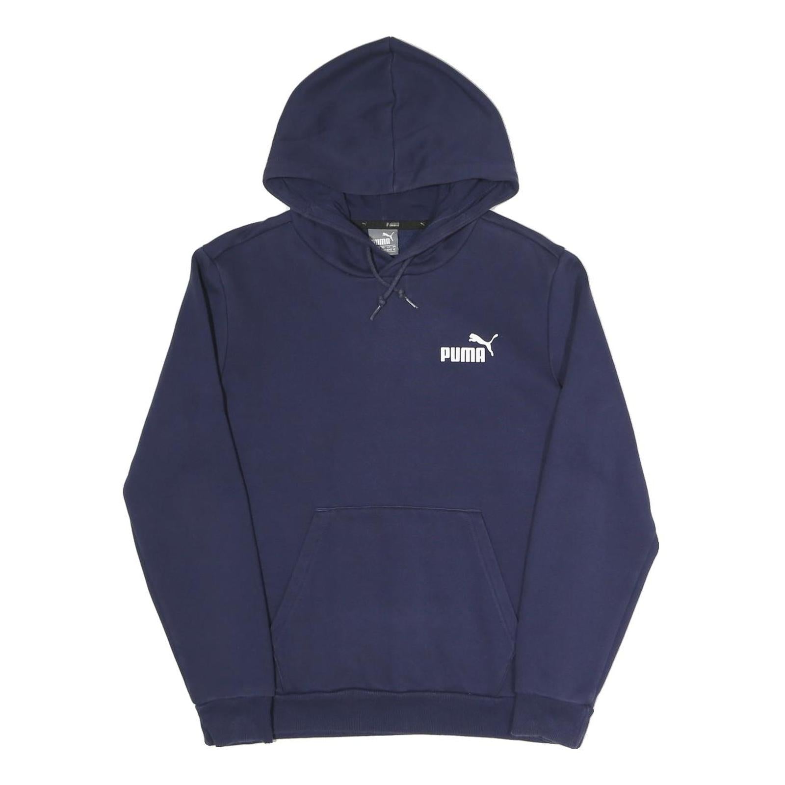 PUMA Womens Navy Hoodie XS Cotton Blend Pullover Hooded Sweatshirt Refurbished - N/A refurbished available on Cerqular