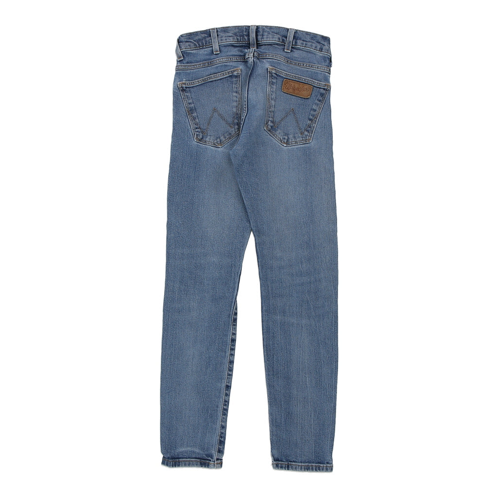Buy Wrangler Skinny Jeans - 28W UK 8 Blue Cotton | Size: UK 8 Refurbished - $10.04 Wrangler Skinny Jeans - 28W UK 8 Blue Cotton | Size: UK 8 Refurbished - Thrifted (note: this is a term often used to describe second- refurbished available on Cerqular