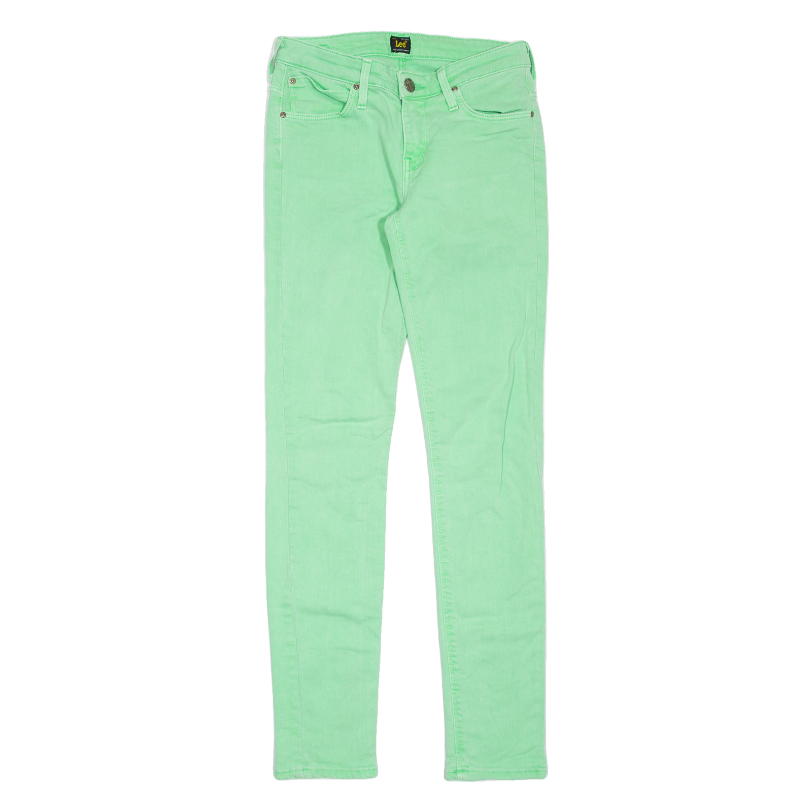 LEE Scarlett Womens Jeans Green Slim Skinny W26 L29 Refurbished - N/A refurbished available on Cerqular