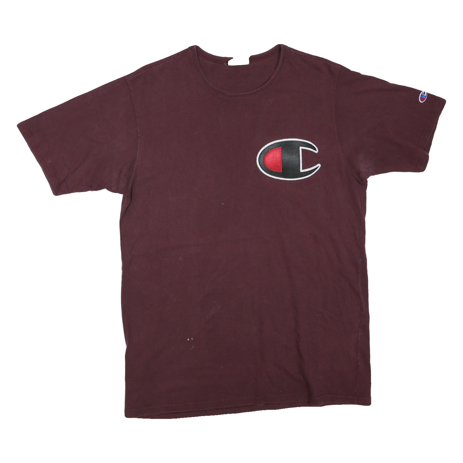 Buy CHAMPION Mens Maroon Cotton Blend Graphic T-Shirt L Short Sleeve Crew Neck Logo Refurbished - $16.89 CHAMPION Mens Maroon Cotton Blend Graphic T-Shirt L Short Sleeve Crew Neck Logo Refurbished - N/A refurbished available on Cerqular