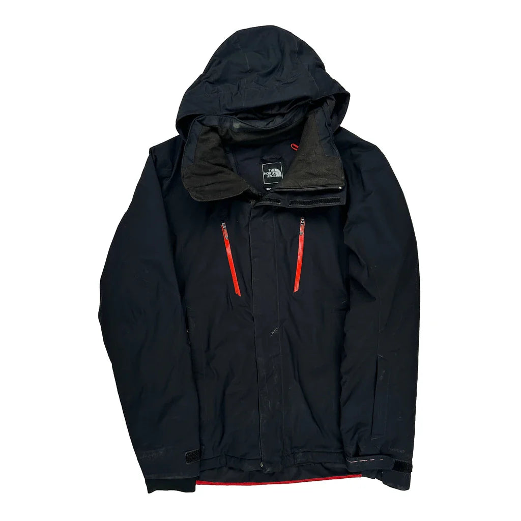The North Face Jacket - Medium Black Polyester Refurbished - Thrifted (note: this is a term often used to describe second- refurbished available on Cerqular