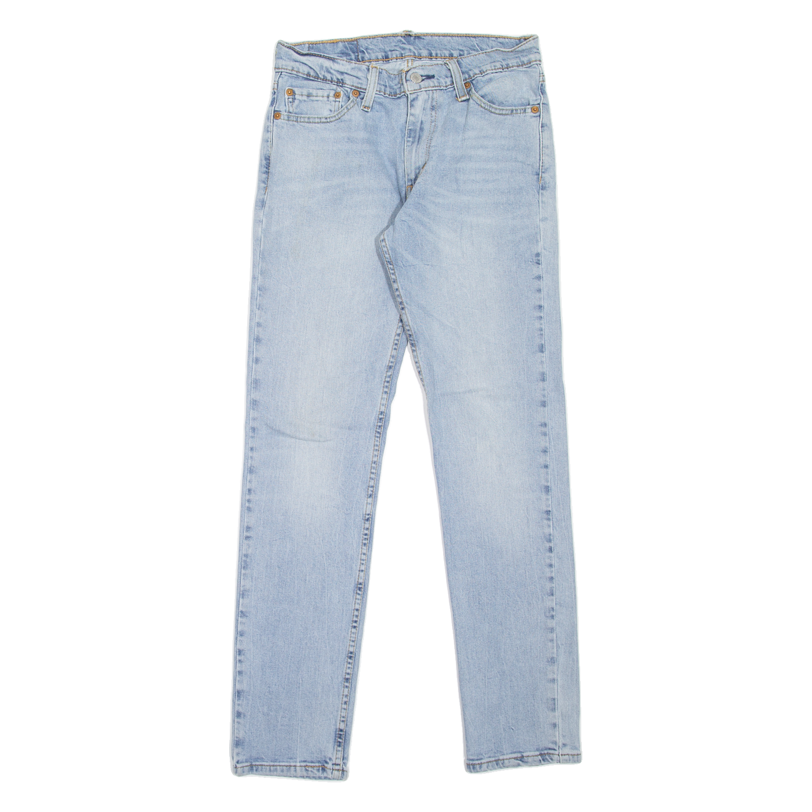 LEVI'S 511 Jeans Mens Blue Slim Straight Stone Wash W30 L32 Refurbished - N/A refurbished available on Cerqular