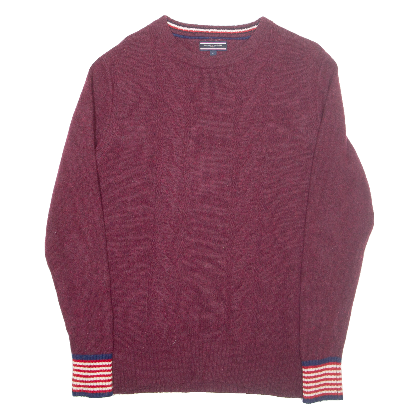 Buy TOMMY HILFIGER Mens Jumper Red Tight Knit Wool M Refurbished - $28.59 TOMMY HILFIGER Mens Jumper Red Tight Knit Wool M Refurbished - N/A refurbished available on Cerqular