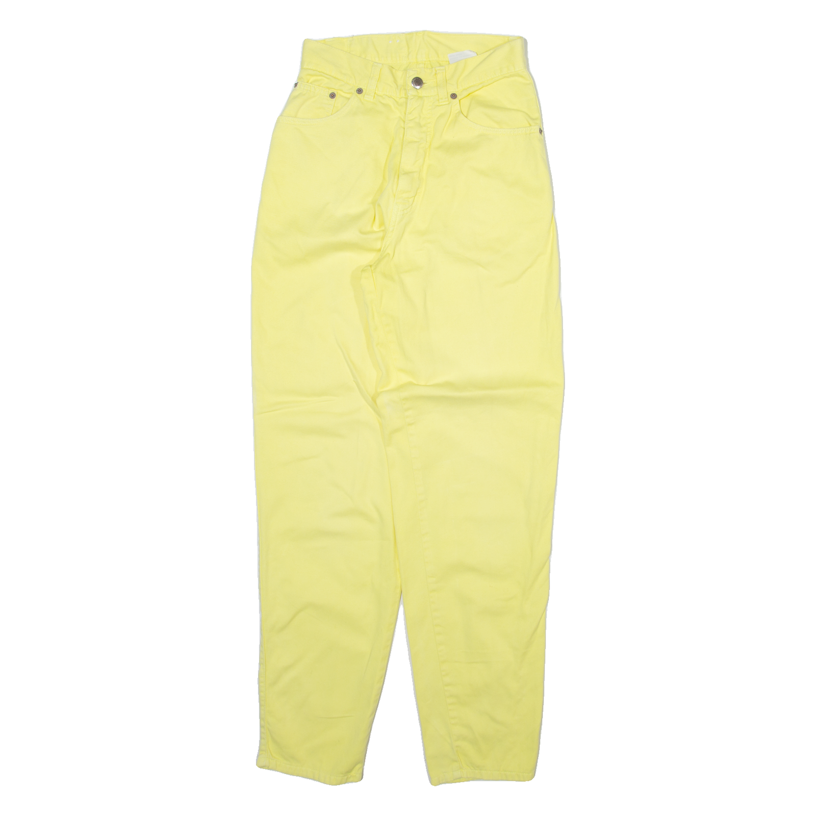 NORWISS Womens Trousers Yellow Relaxed Tapered W24 L29 Refurbished - N/A refurbished available on Cerqular