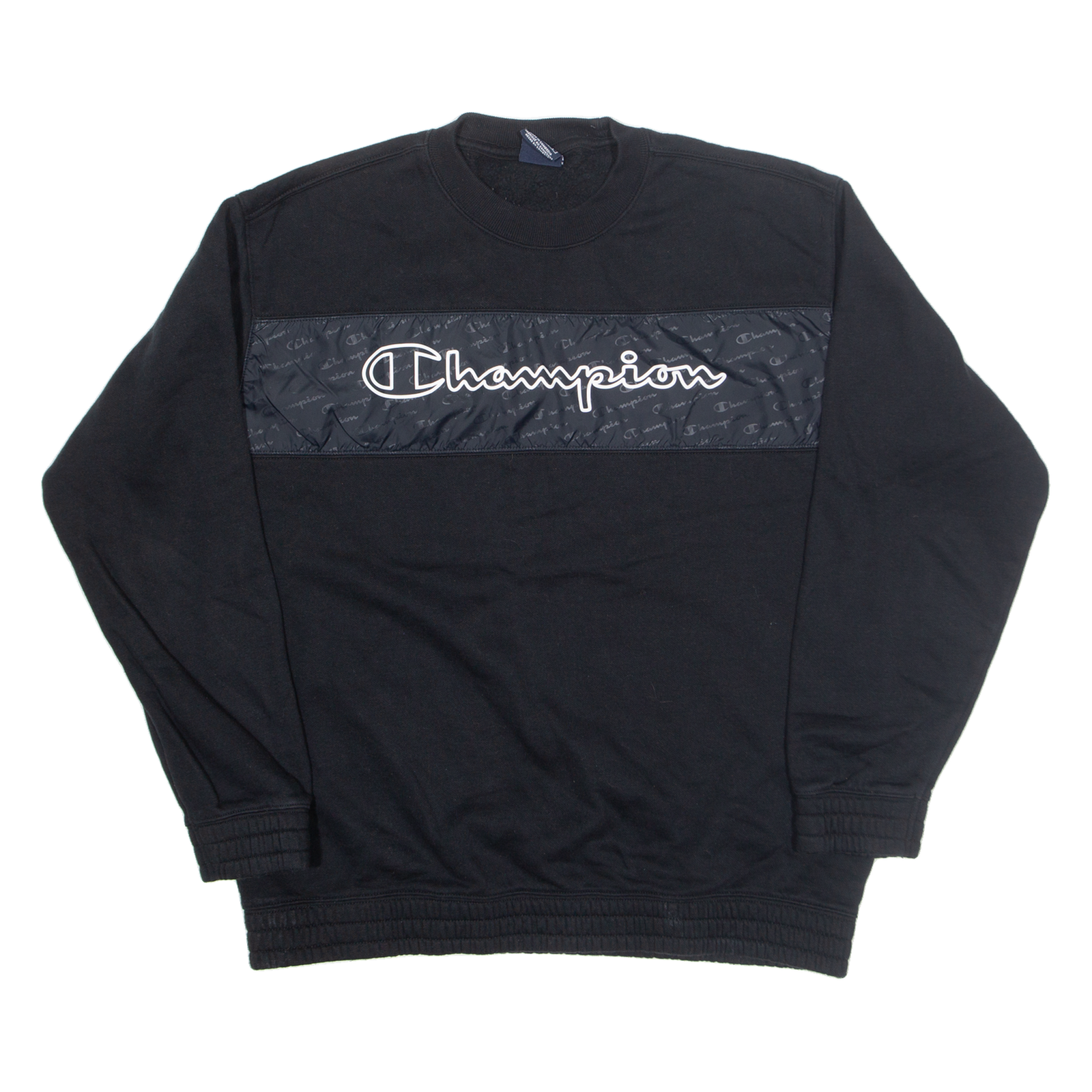 CHAMPION Mens Sweatshirt Black M Refurbished - N/A refurbished available on Cerqular