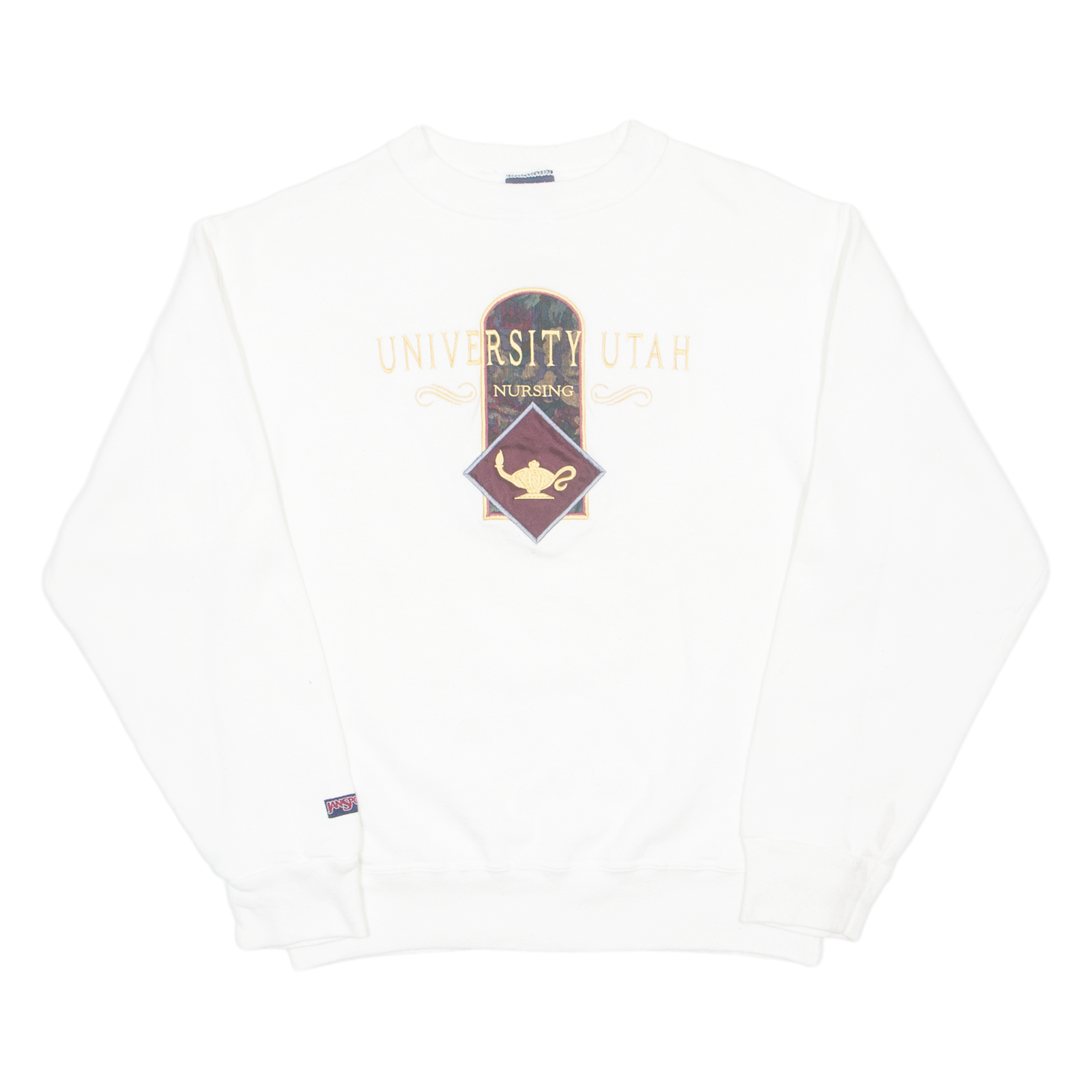 JANSPORT University Utah Nursing Mens Sweatshirt White 90s USA M Refurbished - N/A refurbished available on Cerqular