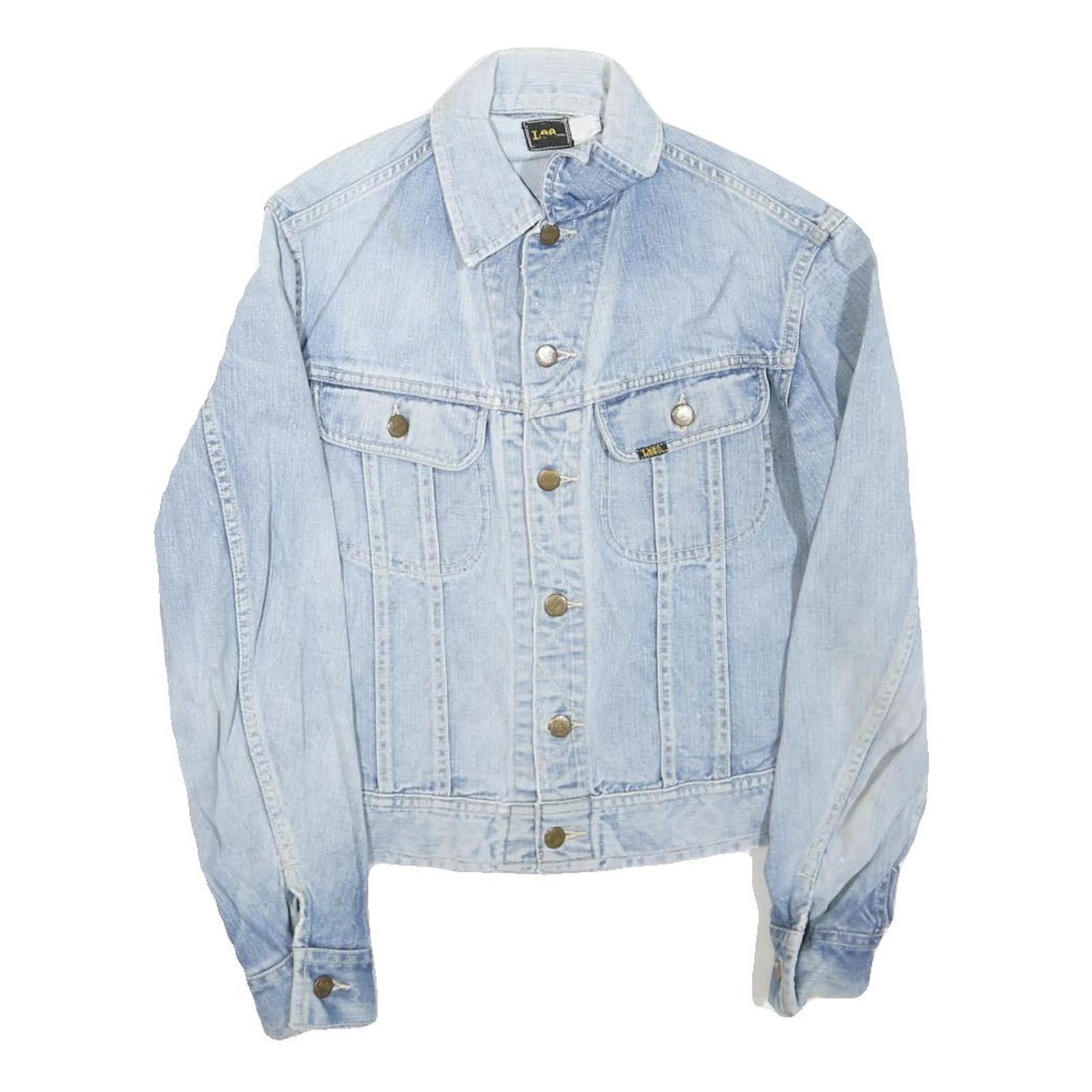 Buy LEE Mens Blue Cotton Blend Denim Jacket M Button Plain Classic Fit Casual Style Refurbished - $51.99 LEE Mens Blue Cotton Blend Denim Jacket M Button Plain Classic Fit Casual Style Refurbished - N/A refurbished available on Cerqular