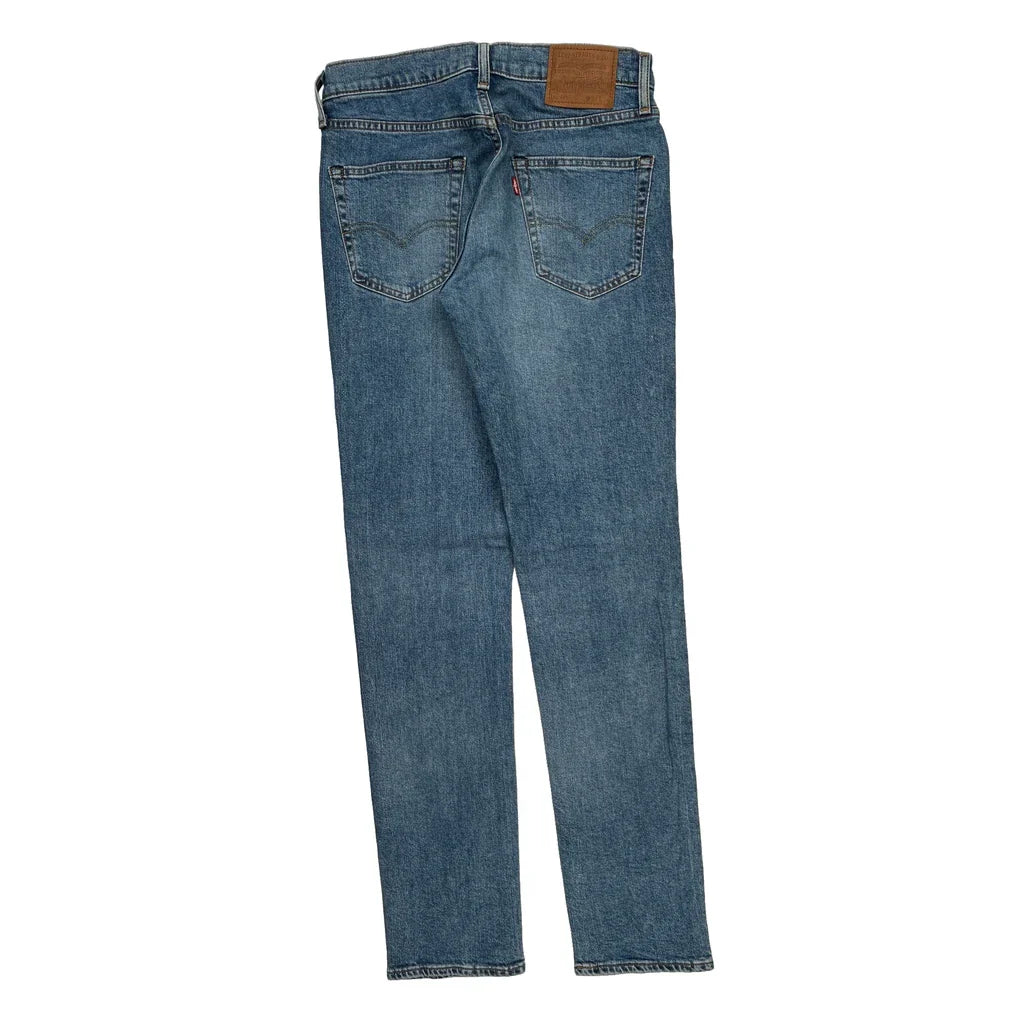 Levis Jeans - 30W UK 10 Blue Cotton Refurbished - Thrifted (note: this is a term often used to describe second- refurbished available on Cerqular