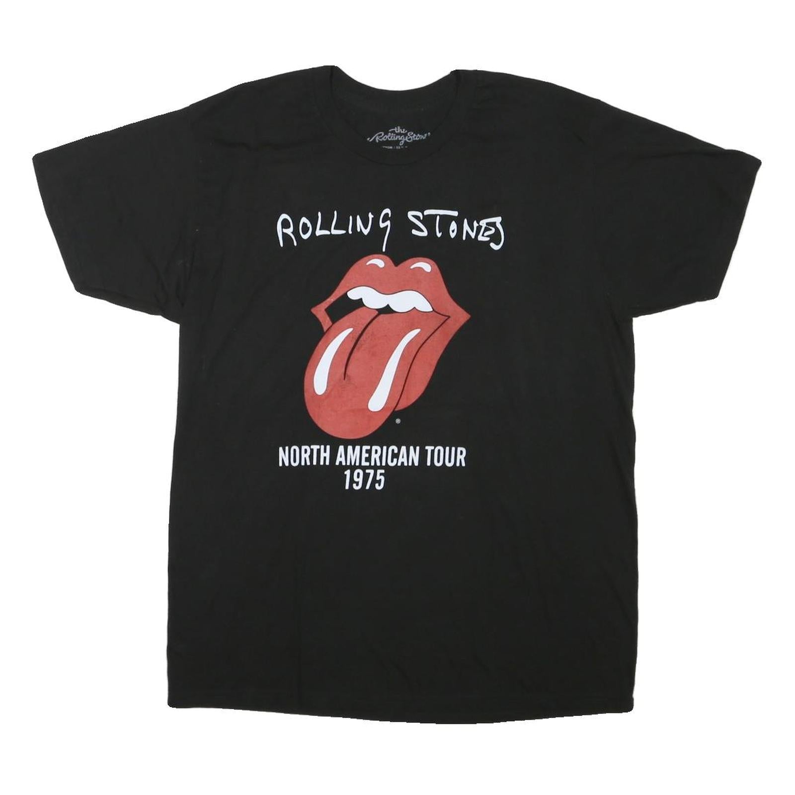 Buy THE ROLLING STONES Mens Black L Graphic T-Shirt Short Sleeve Crew Neck North Refurbished - $25.99 THE ROLLING STONES Mens Black L Graphic T-Shirt Short Sleeve Crew Neck North Refurbished - N/A refurbished available on Cerqular