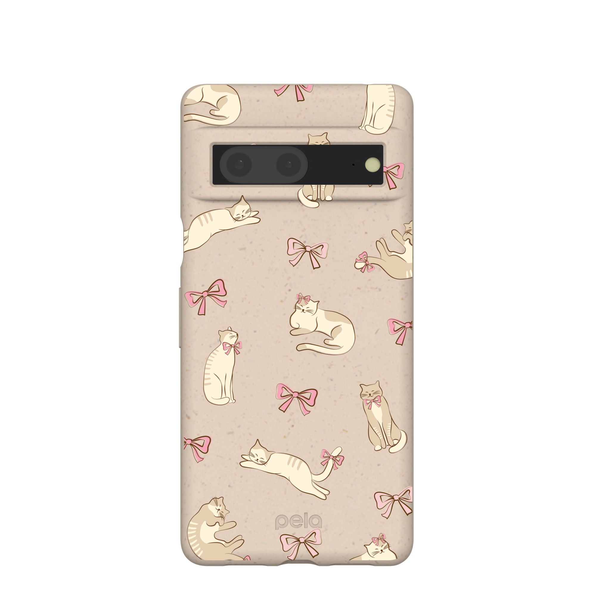 Seashell Purrfect Google Pixel 7 Case Refurbished - Pela Case refurbished available on Cerqular