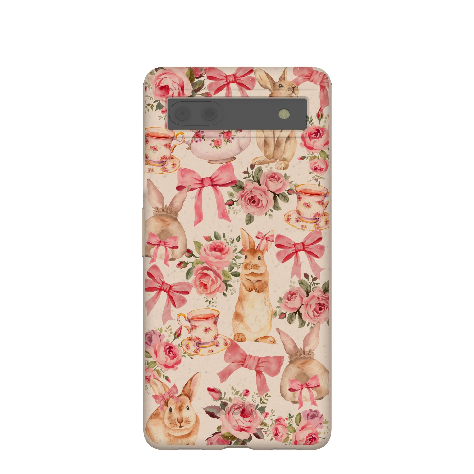 Seashell Garden Party Google Pixel 6a Case Refurbished - Pela Case refurbished available on Cerqular
