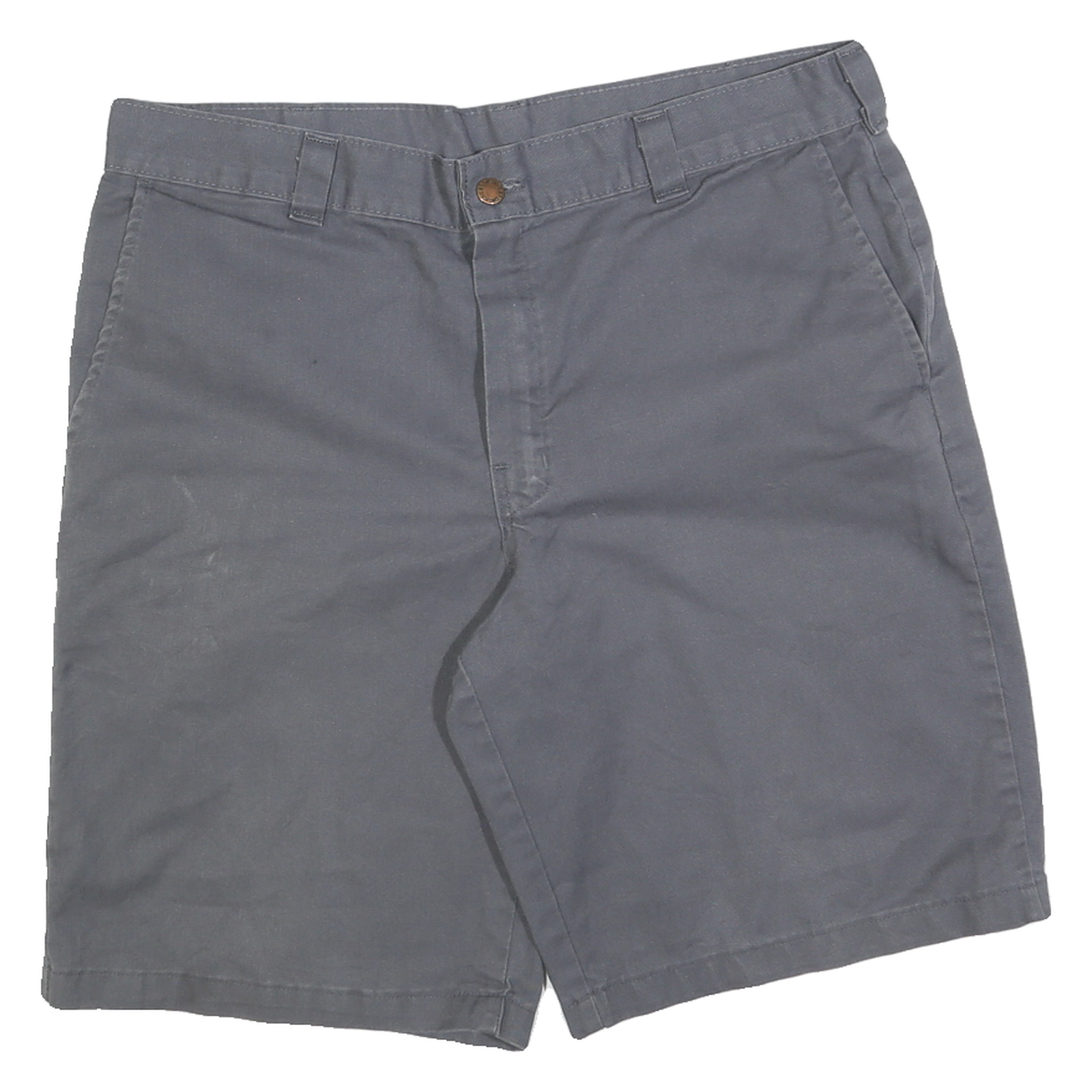 DICKIES Mens Shorts Grey Casual Classic L W36 Durable Cotton Blend Workwear Refurbished - N/A refurbished available on Cerqular