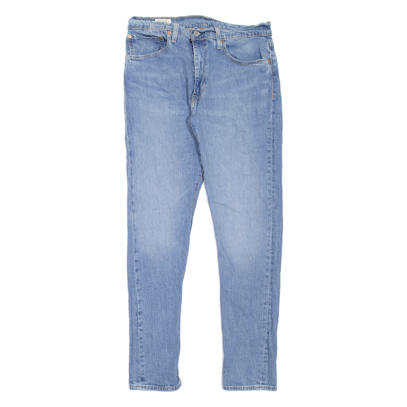 LEVI'S 512 BIG E Jeans Mens Blue Slim Tapered Stone Wash W34 L32 Refurbished - N/A refurbished available on Cerqular