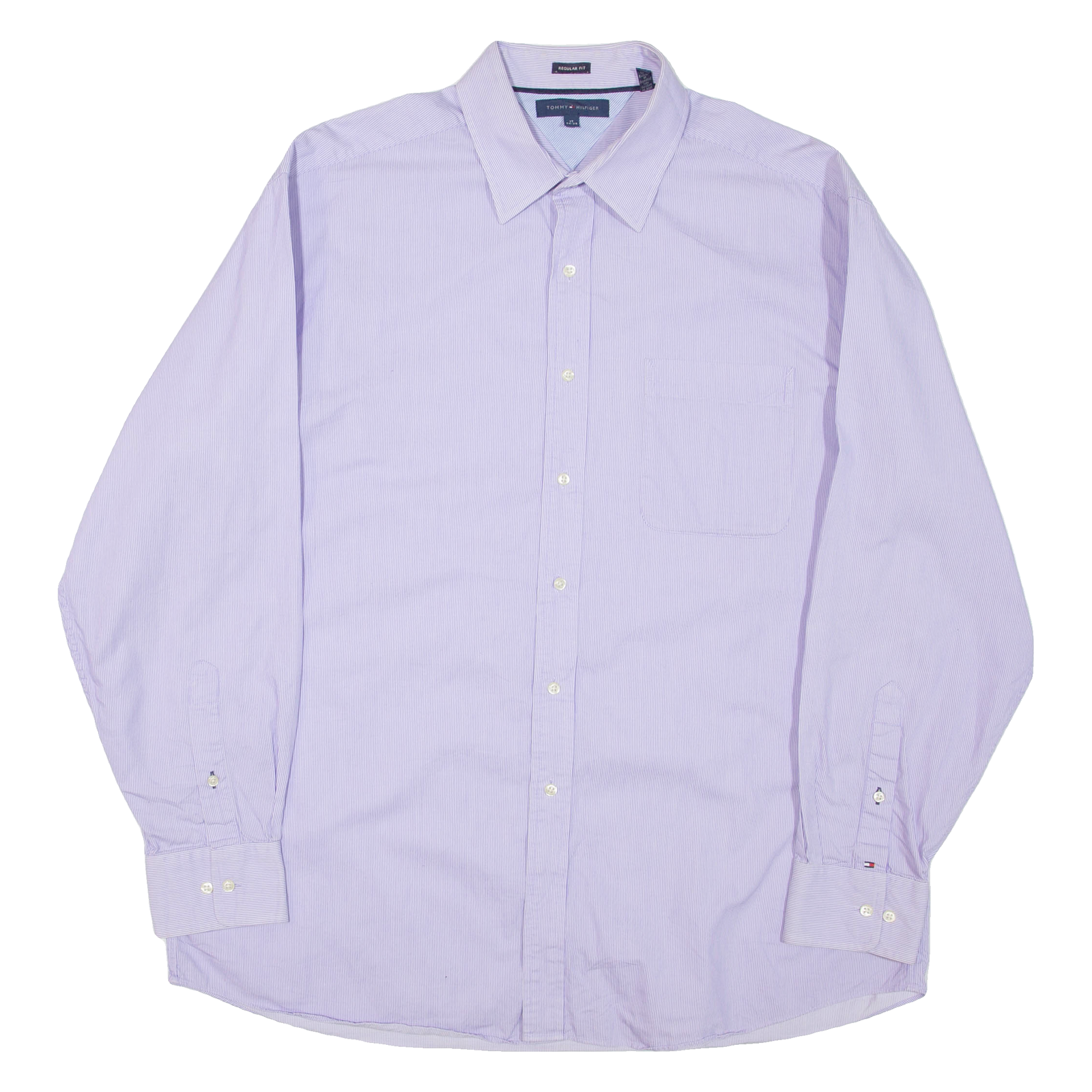 Buy TOMMY HILFIGER Mens Shirt Purple Striped Long Sleeve L Refurbished - $31.19 TOMMY HILFIGER Mens Shirt Purple Striped Long Sleeve L Refurbished - N/A refurbished available on Cerqular