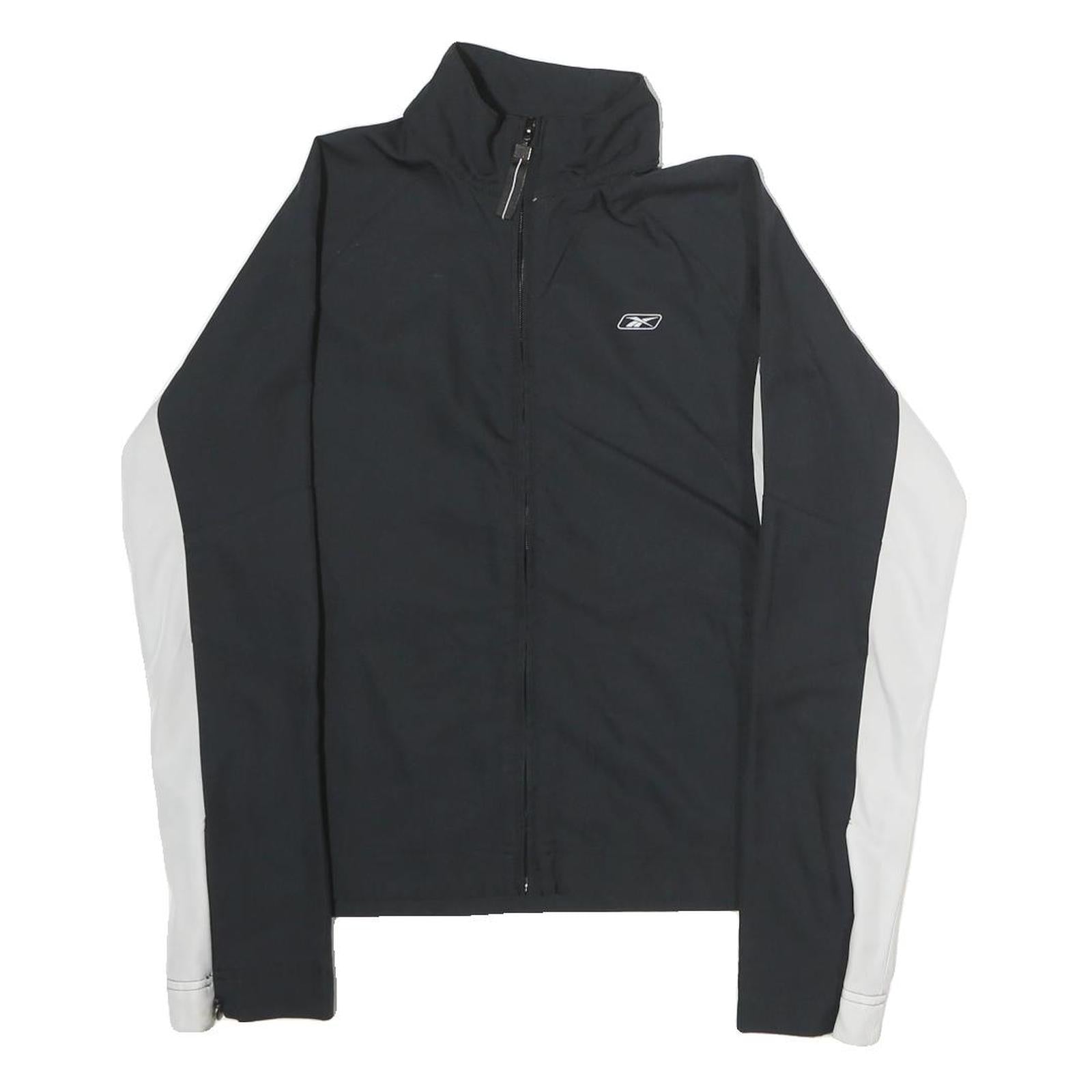 Buy REEBOK Mens Black & White Track Jacket S Polyester Zip Sportswear Activewear Refurbished - $41.59 REEBOK Mens Black & White Track Jacket S Polyester Zip Sportswear Activewear Refurbished - N/A refurbished available on Cerqular