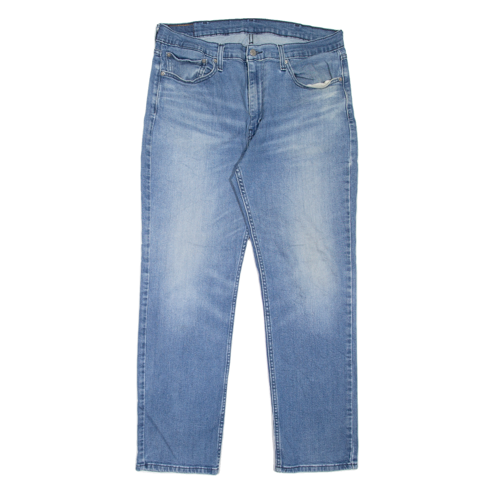 LEVI'S 514 Jeans Mens Blue Slim Straight Stone Wash W38 L32 Refurbished - N/A refurbished available on Cerqular