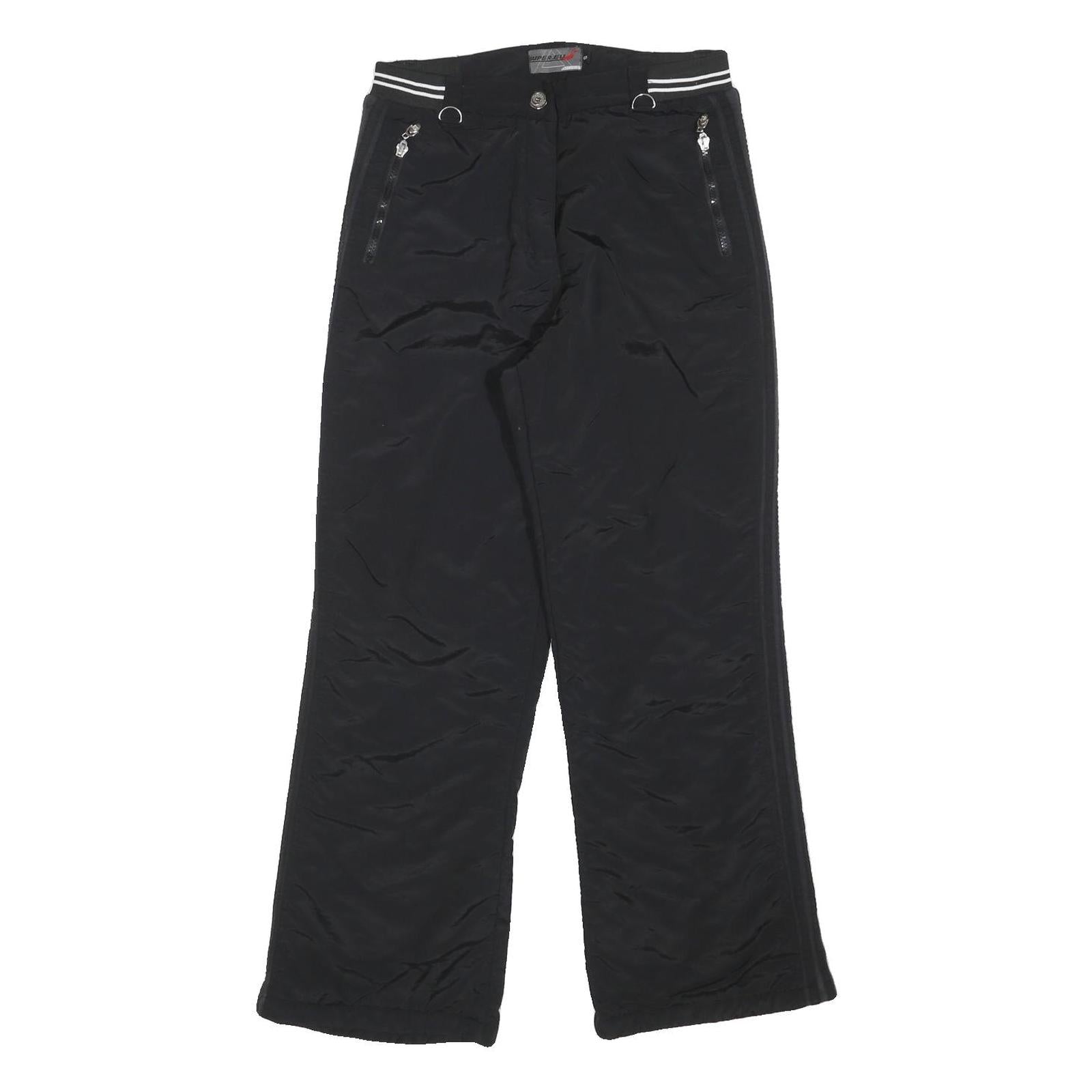 Buy SUPER EU Womens Black Straight Leg Trousers W28 L28 Polyester Blend Woven Zip Refurbished - $23.39 SUPER EU Womens Black Straight Leg Trousers W28 L28 Polyester Blend Woven Zip Refurbished - N/A refurbished available on Cerqular