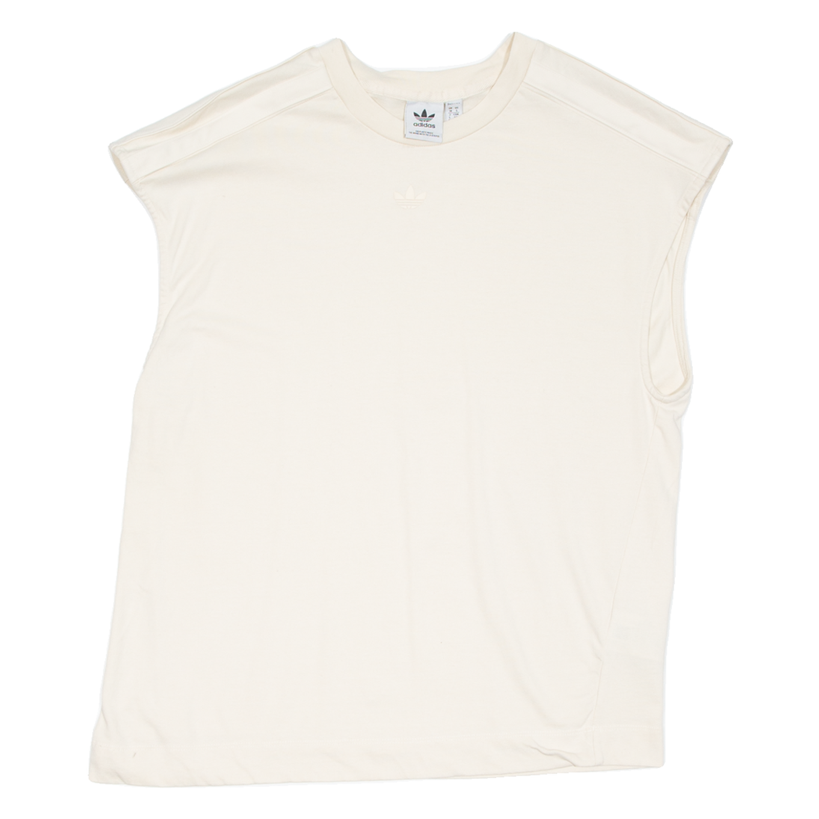 ADIDAS Womens Vest Beige Sleeveless UK 10 Refurbished - N/A refurbished available on Cerqular