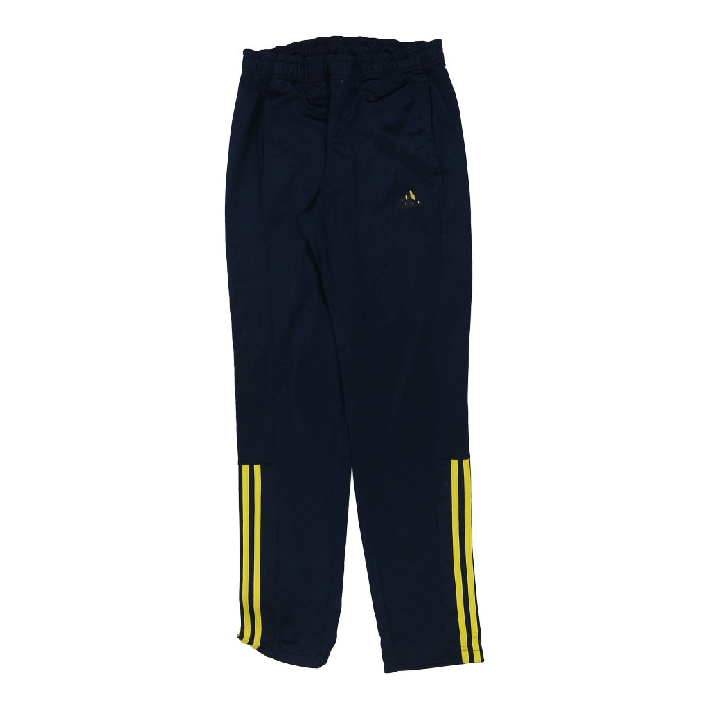 Adidas Tracksuit - Medium Navy Polyester Refurbished - Thrifted (note: this is a term often used to describe second- refurbished available on Cerqular