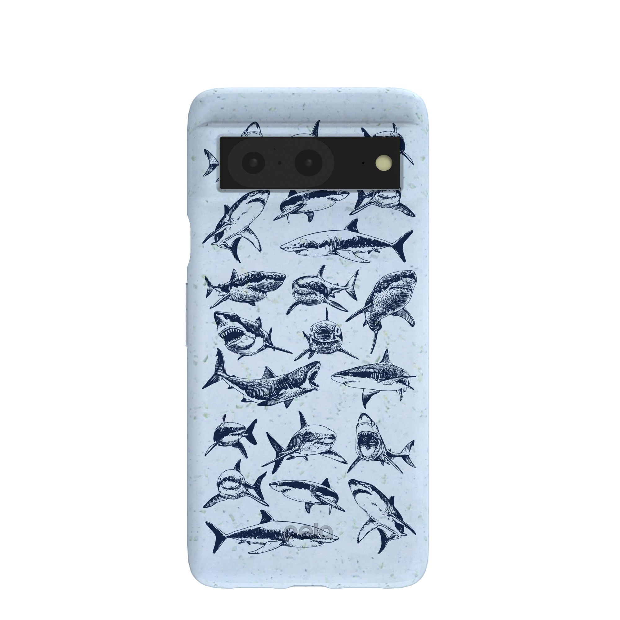 Powder Blue Great White Google Pixel 8 Case Refurbished - Pela Case refurbished available on Cerqular
