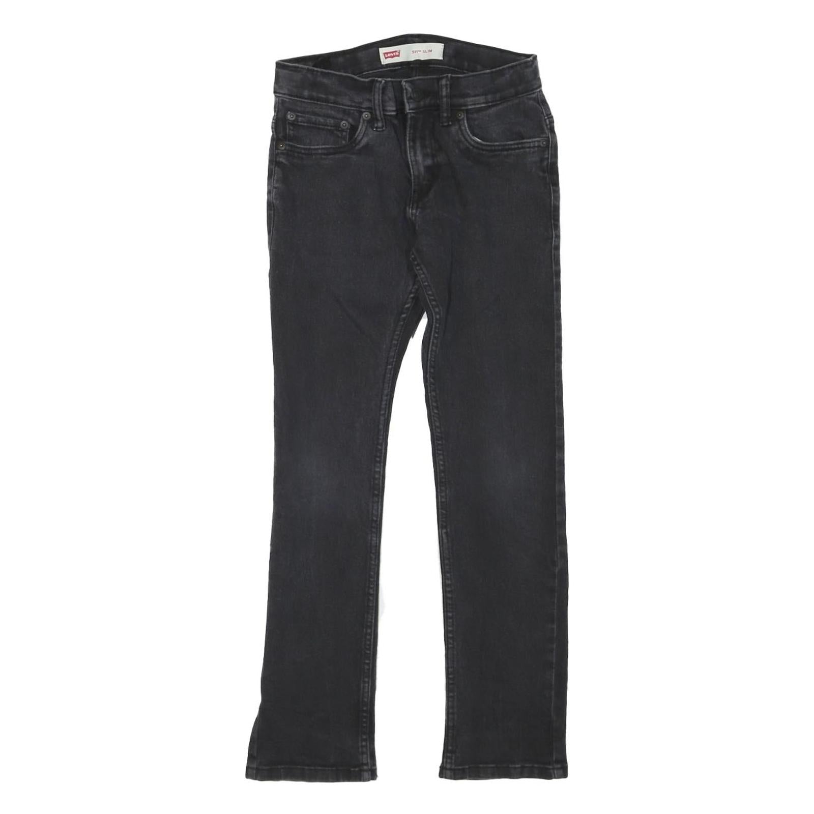 LEVI'S 511 Slim Womens Jeans Black Slim Skinny Denim Medium W26 L26 Zip Refurbished - N/A refurbished available on Cerqular