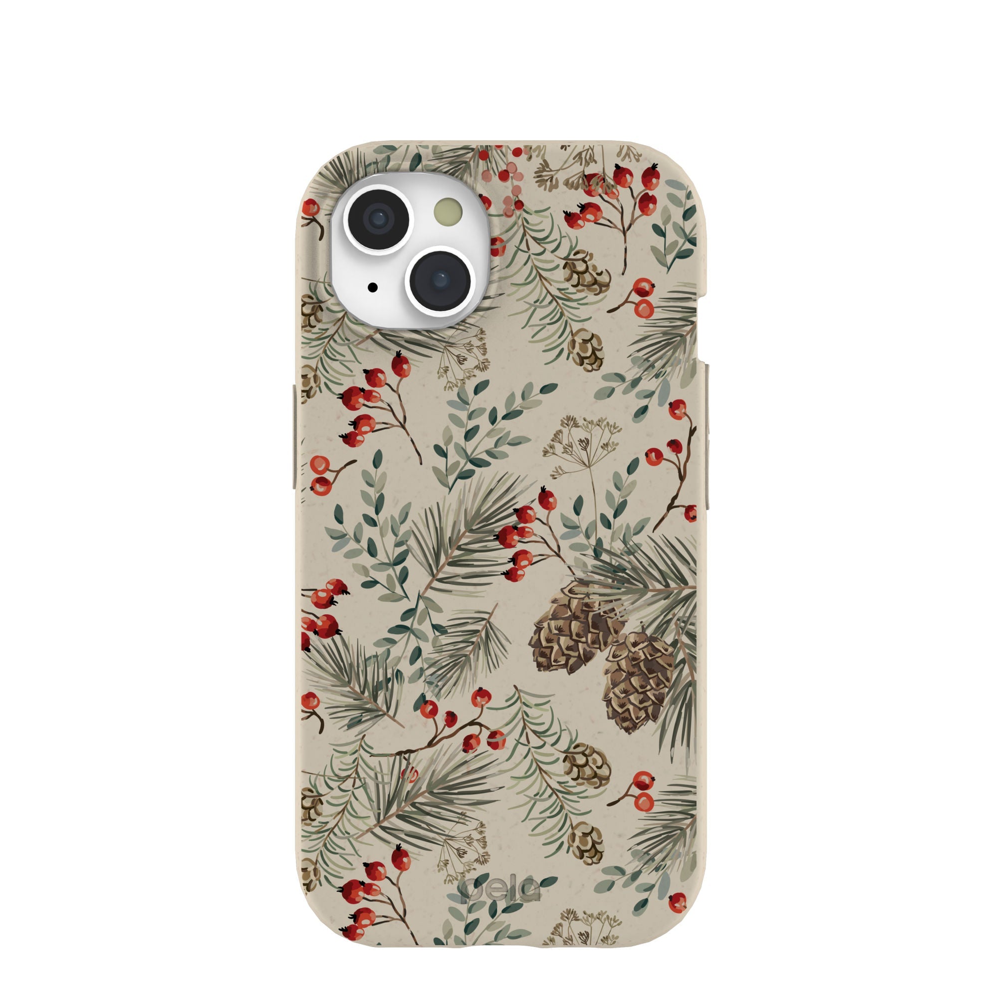 London Fog Winter Spice iPhone 15 Case Refurbished - Pela Case refurbished available on Cerqular