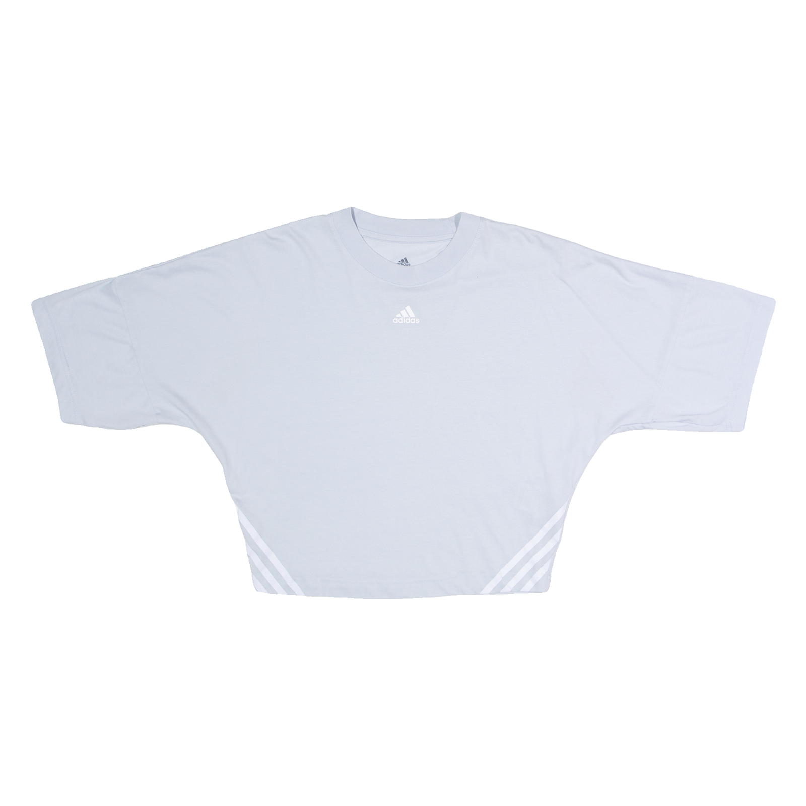 ADIDAS Womens T-Shirt Blue Crew Neck S Refurbished - N/A refurbished available on Cerqular