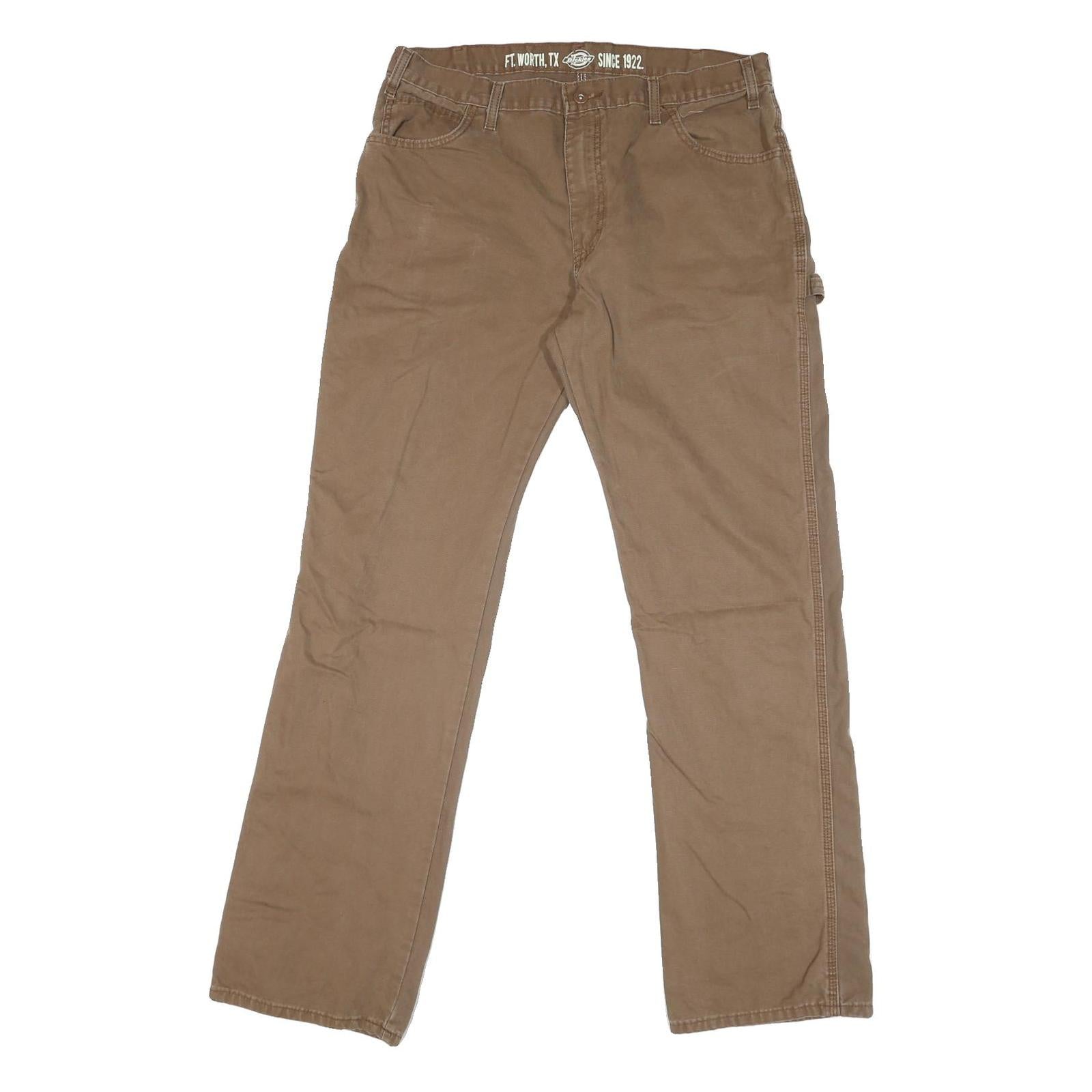 Buy DICKIES Mens Regular Fit Straight Leg Cotton Blend Brown W30 L32 Workwear Jeans Refurbished - $46.79 DICKIES Mens Regular Fit Straight Leg Cotton Blend Brown W30 L32 Workwear Jeans Refurbished - N/A refurbished available on Cerqular