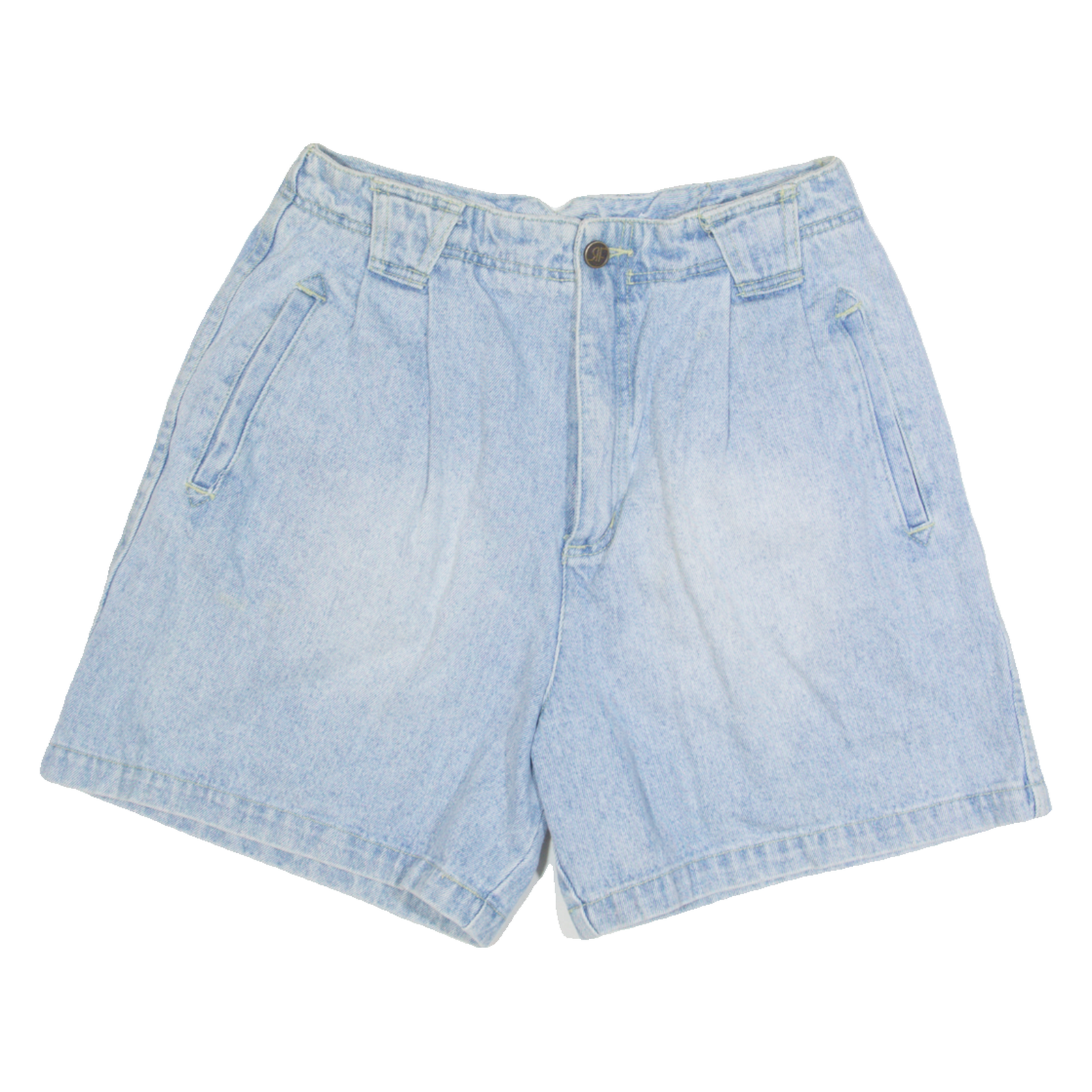 RAFAELLA Womens Denim Shorts Blue 90s S W26 Refurbished - N/A refurbished available on Cerqular