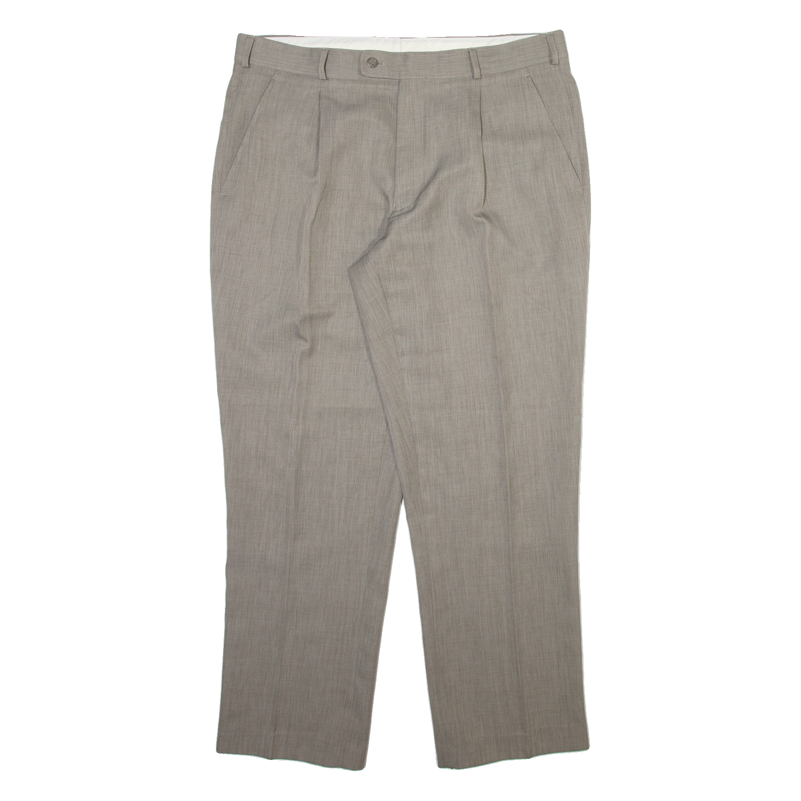 Mens Trousers Grey Relaxed Straight W36 L30 Refurbished - N/A refurbished available on Cerqular