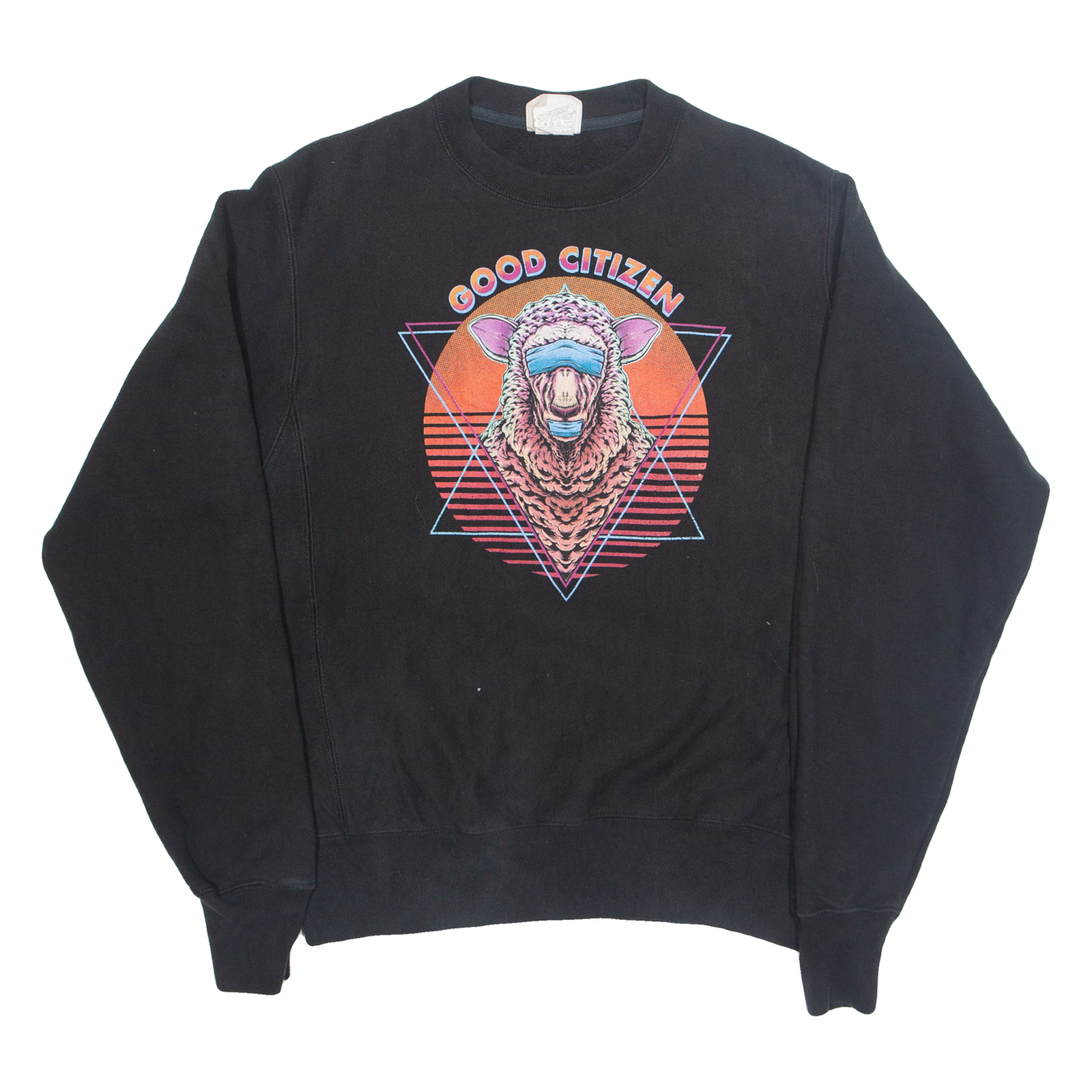 CHAMPION REVERSE WEAVE Good Citizen Mens Sweatshirt Black S Refurbished - N/A refurbished available on Cerqular