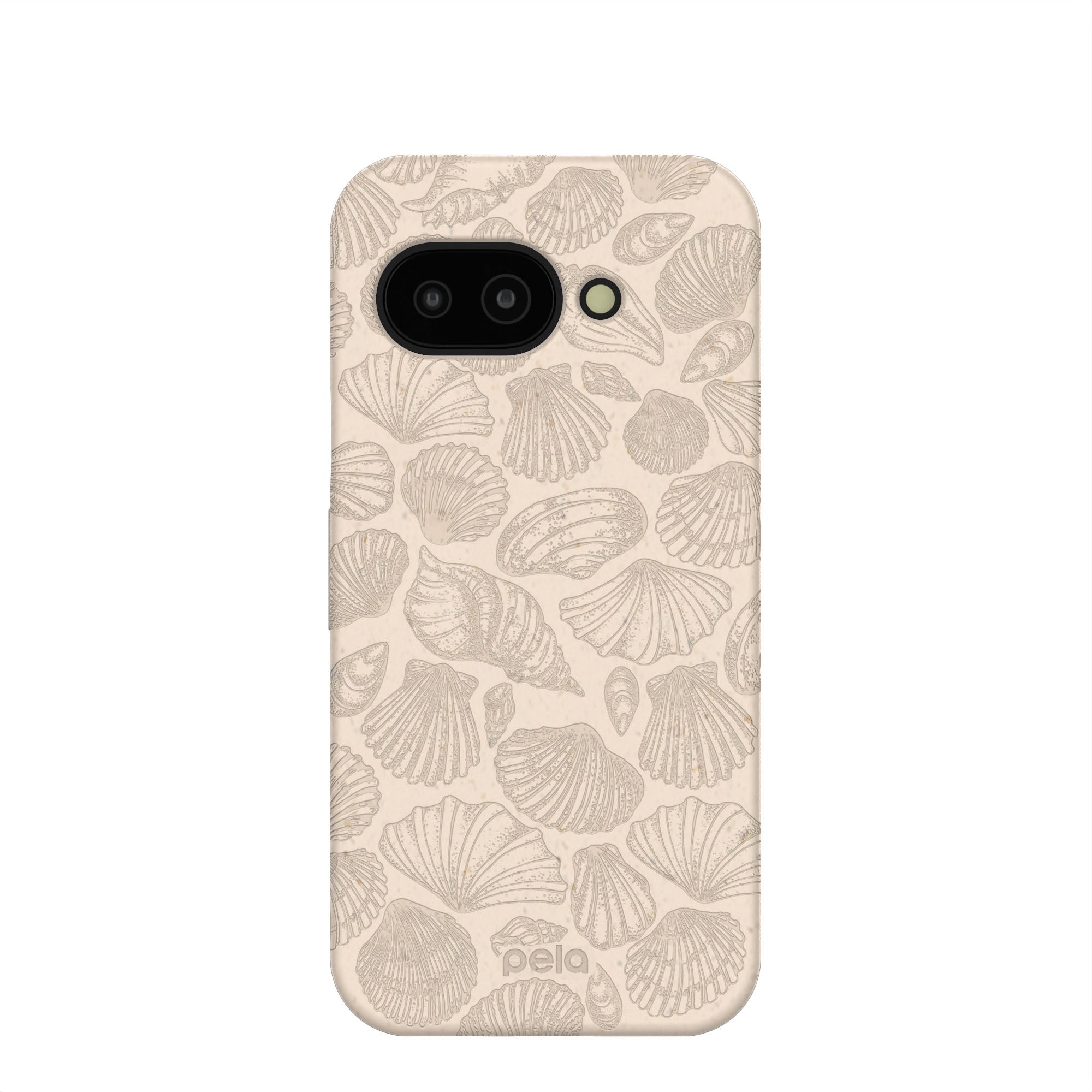 Seashell Seashore Google Pixel 9a Case Refurbished - Pela Case refurbished available on Cerqular