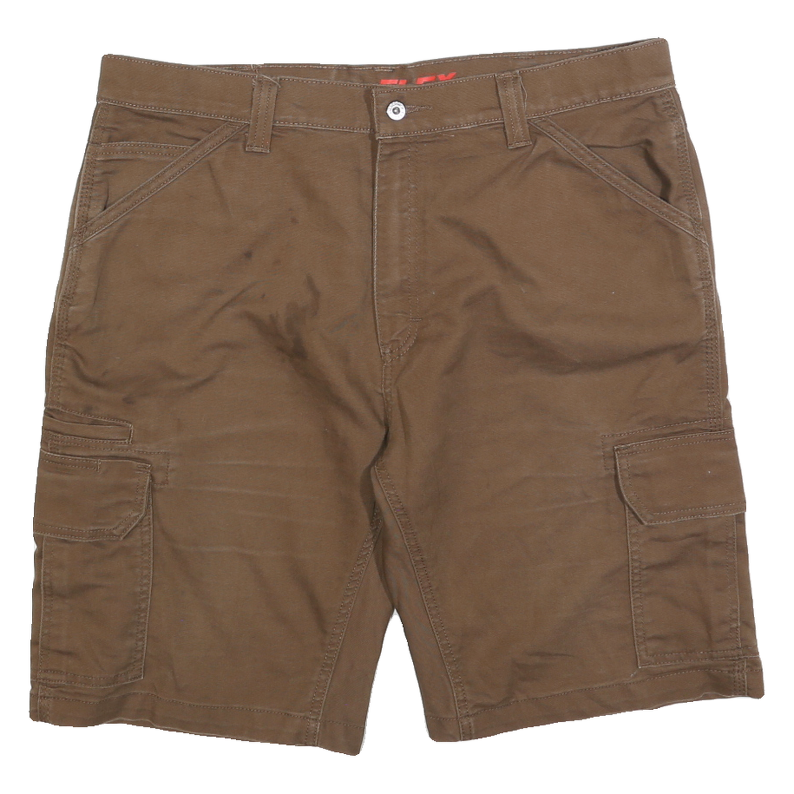 DICKIES Mens Shorts Brown Cargo XL W38 Workwear Comfortable Sturdy Refurbished - N/A refurbished available on Cerqular