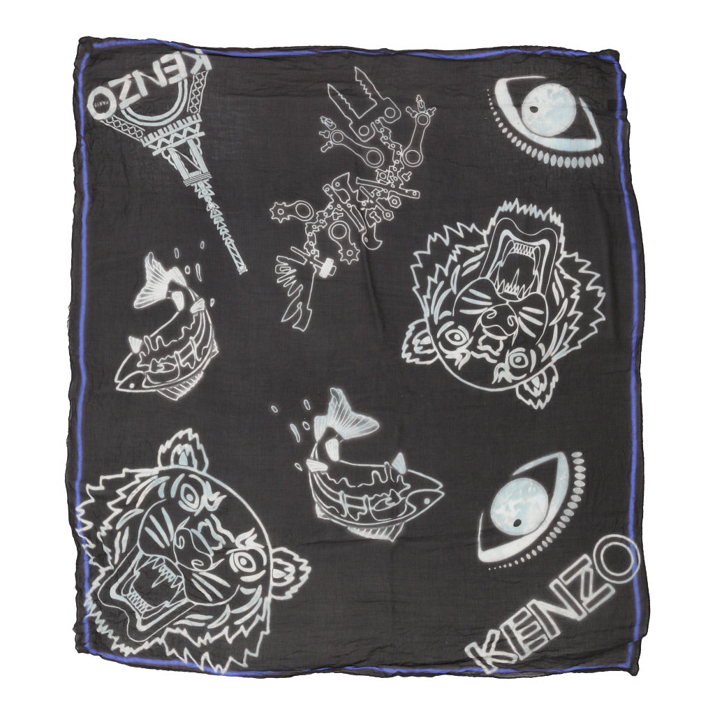 Kenzo Scarf - No Size Black Viscose | Size: no size Refurbished - N/A (Preloved Designer is not a specific brand, it refurbished available on Cerqular