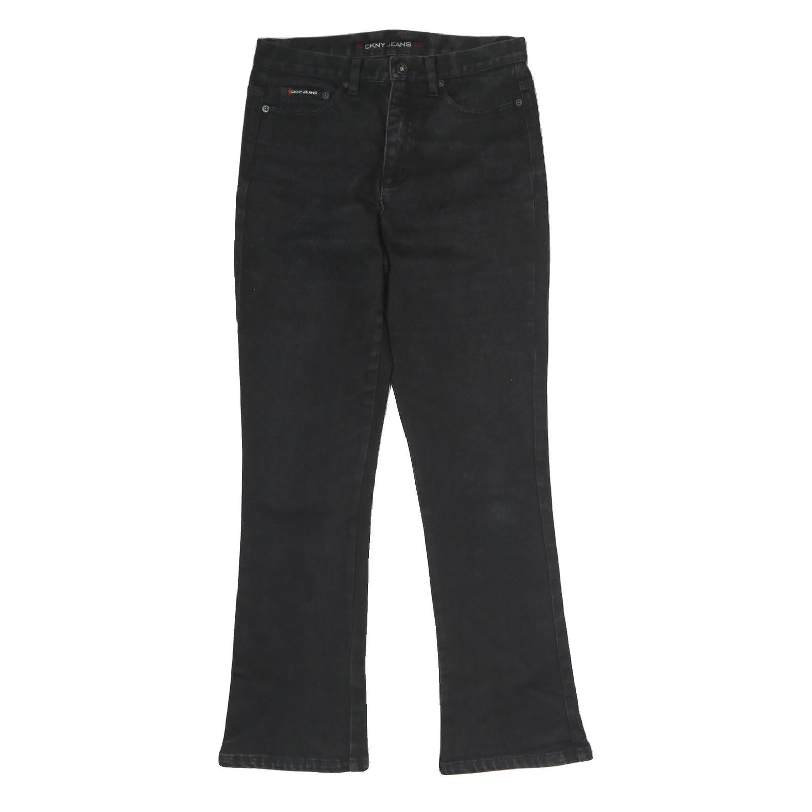 DKNY Mens Jeans Black Regular Straight Denim Medium W28 L28 Stylish Durable Refurbished - N/A refurbished available on Cerqular
