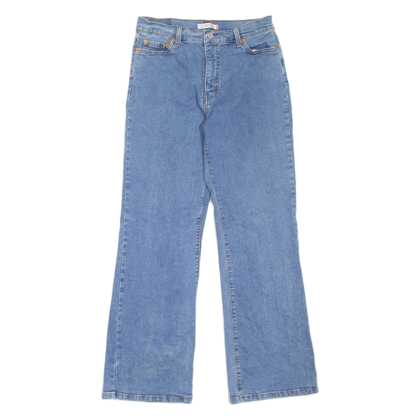 LEVI'S 512 Womens Jeans Blue Relaxed Bootcut W28 L29 Refurbished - N/A refurbished available on Cerqular