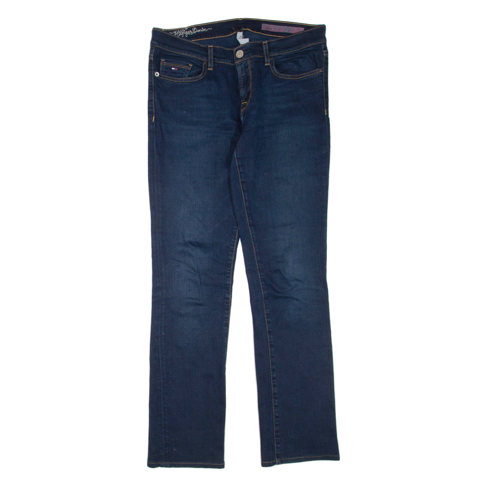 HILFIGER DENIM Womens Jeans Blue Regular Bootcut W32 L31 Refurbished - N/A refurbished available on Cerqular