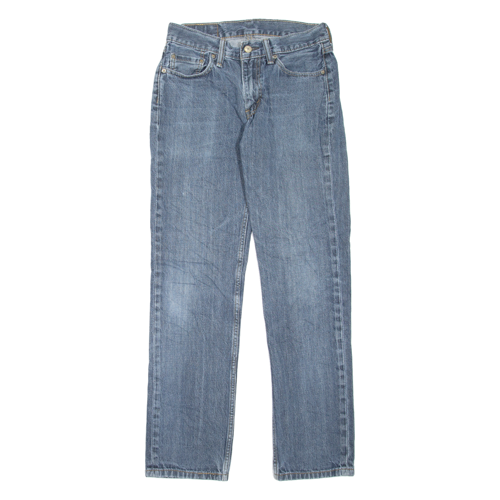 LEVI'S 514 Jeans Mens Blue Slim Straight W29 L32 Refurbished - N/A refurbished available on Cerqular