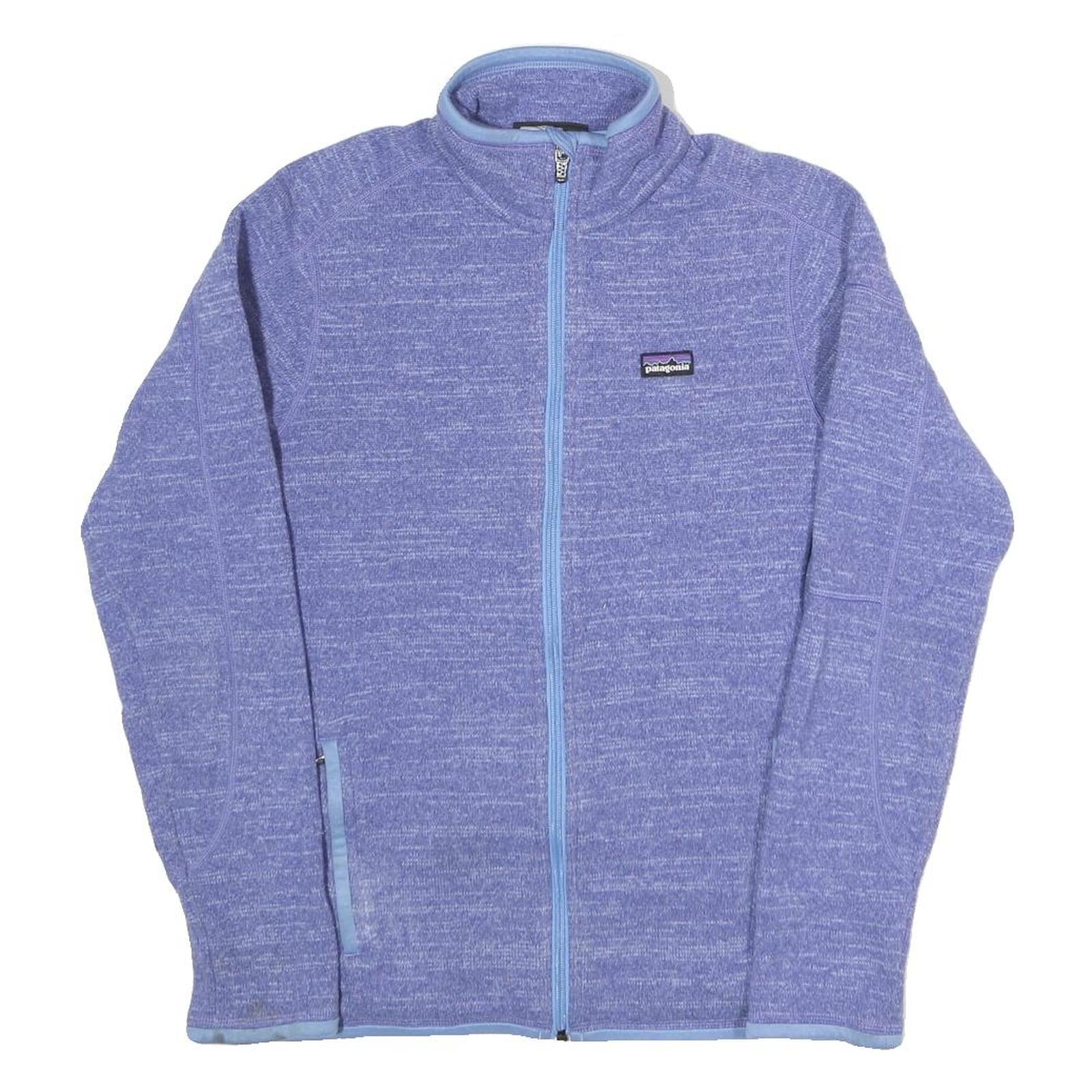 PATAGONIA Womens Purple Jacket S Polyester Zip Performance Casual Refurbished - N/A refurbished available on Cerqular