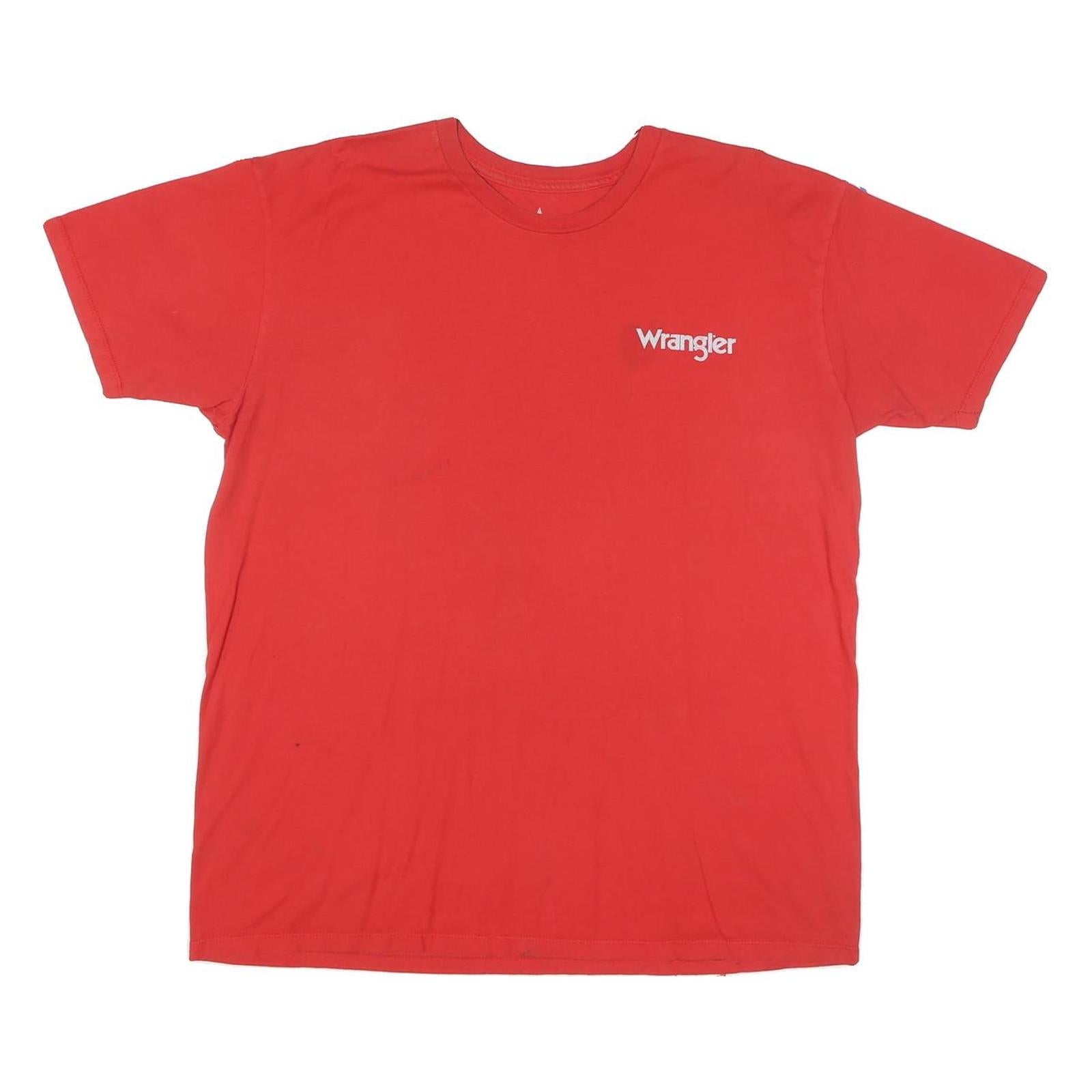 Buy WRANGLER Mens Red Graphic T-Shirt XL Short Sleeve Crew Neck Professional Bull Refurbished - $15.59 WRANGLER Mens Red Graphic T-Shirt XL Short Sleeve Crew Neck Professional Bull Refurbished - N/A refurbished available on Cerqular