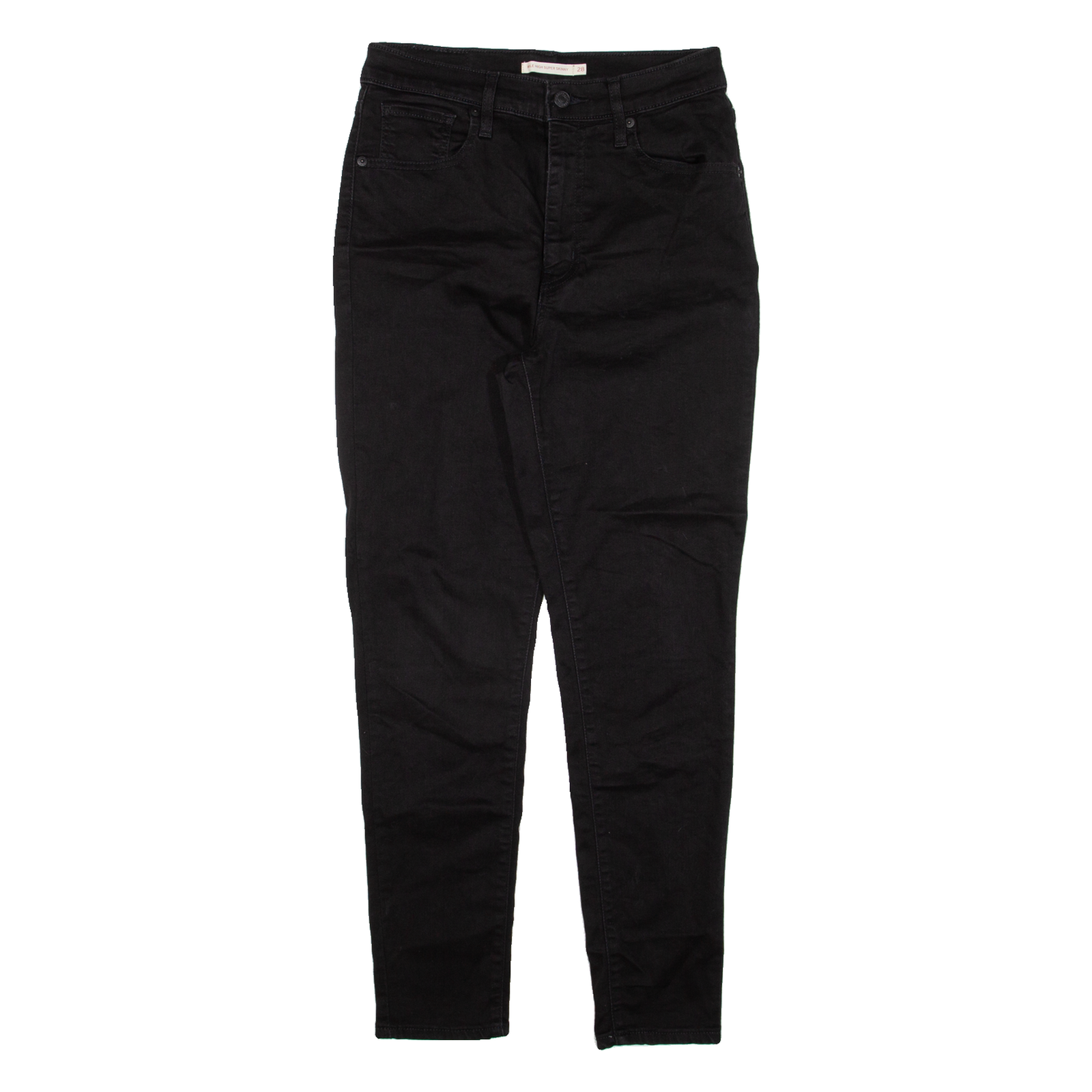 LEVI'S Mile High Womens Jeans Black Slim Skinny W28 L28 Refurbished - N/A refurbished available on Cerqular