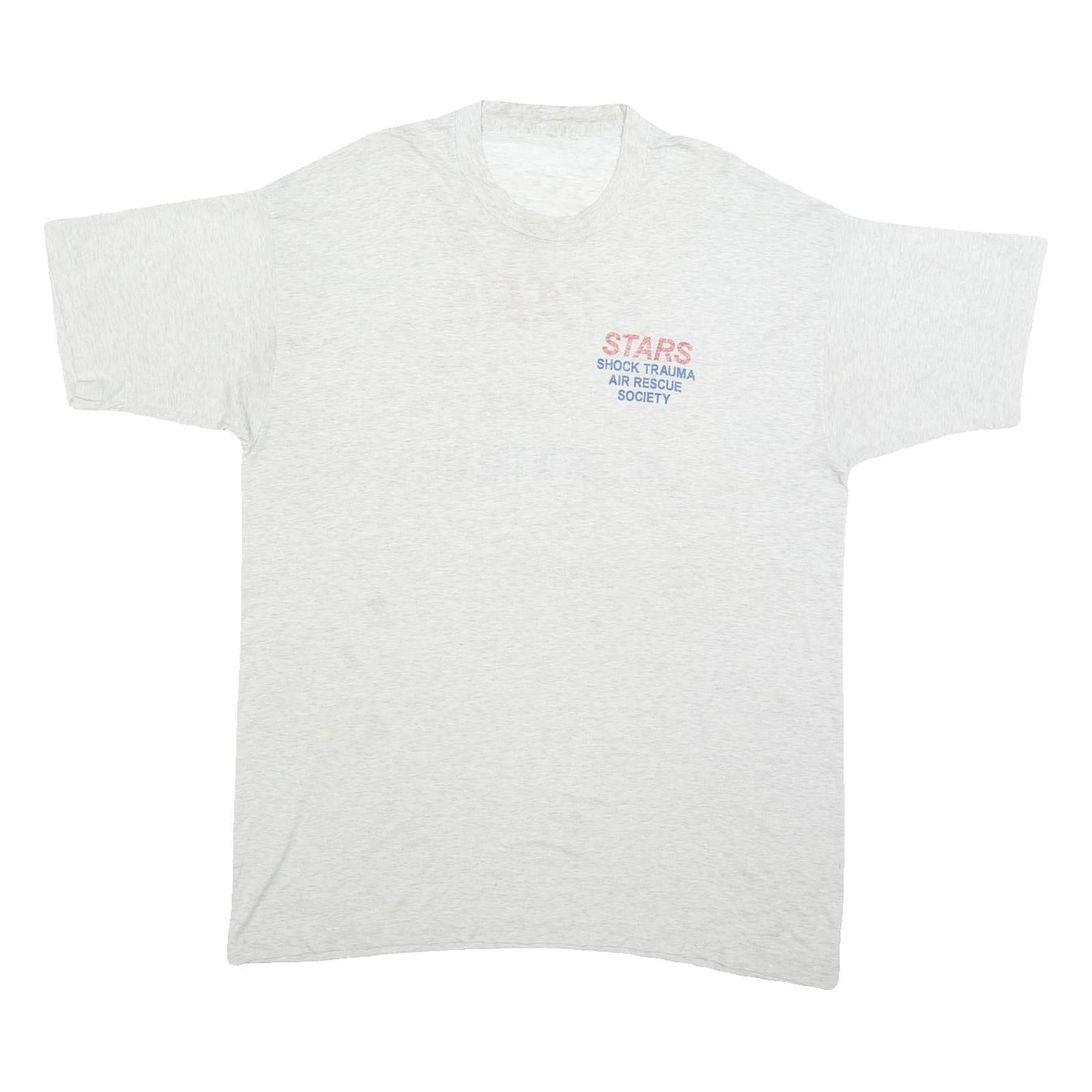 Buy Mens White Stars Shock Trauma Air Rescue Society Graphic T-Shirt XL Short Sleeve Refurbished - $11.69 Mens White Stars Shock Trauma Air Rescue Society Graphic T-Shirt XL Short Sleeve Refurbished - N/A refurbished available on Cerqular