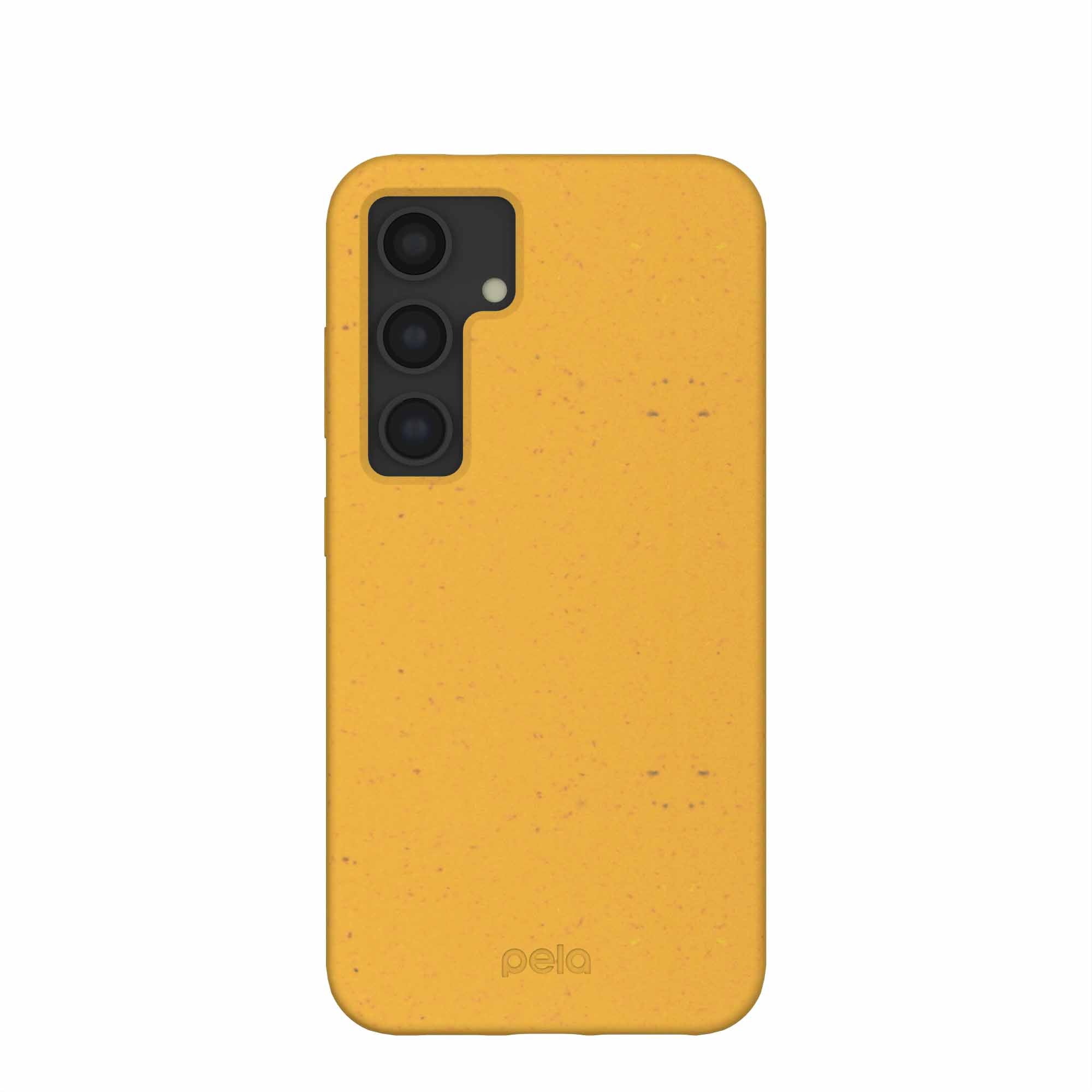 Honey Samsung S24 Phone Case Refurbished - Pela Case refurbished available on Cerqular