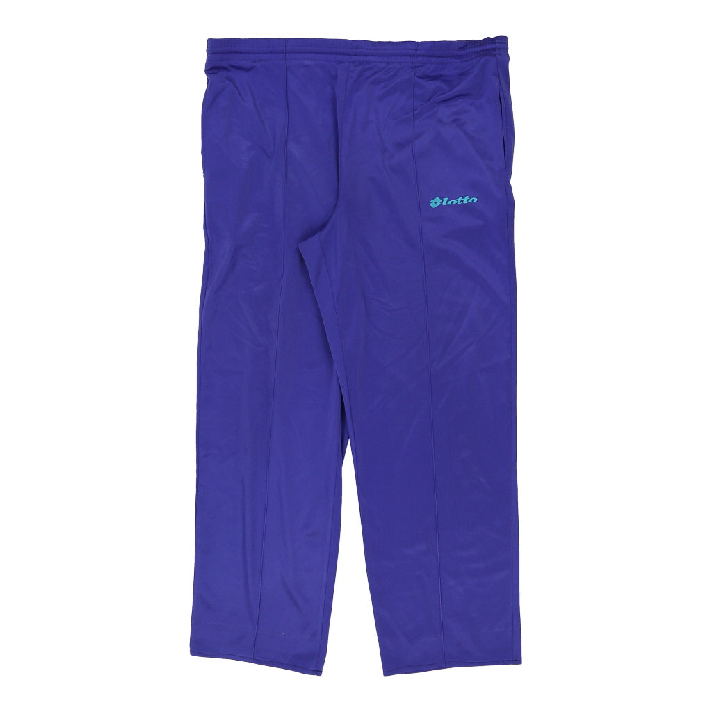 Lotto Tracksuit - Large Purple Polyester Refurbished - Thrifted (note: this is a term often used to describe second- refurbished available on Cerqular