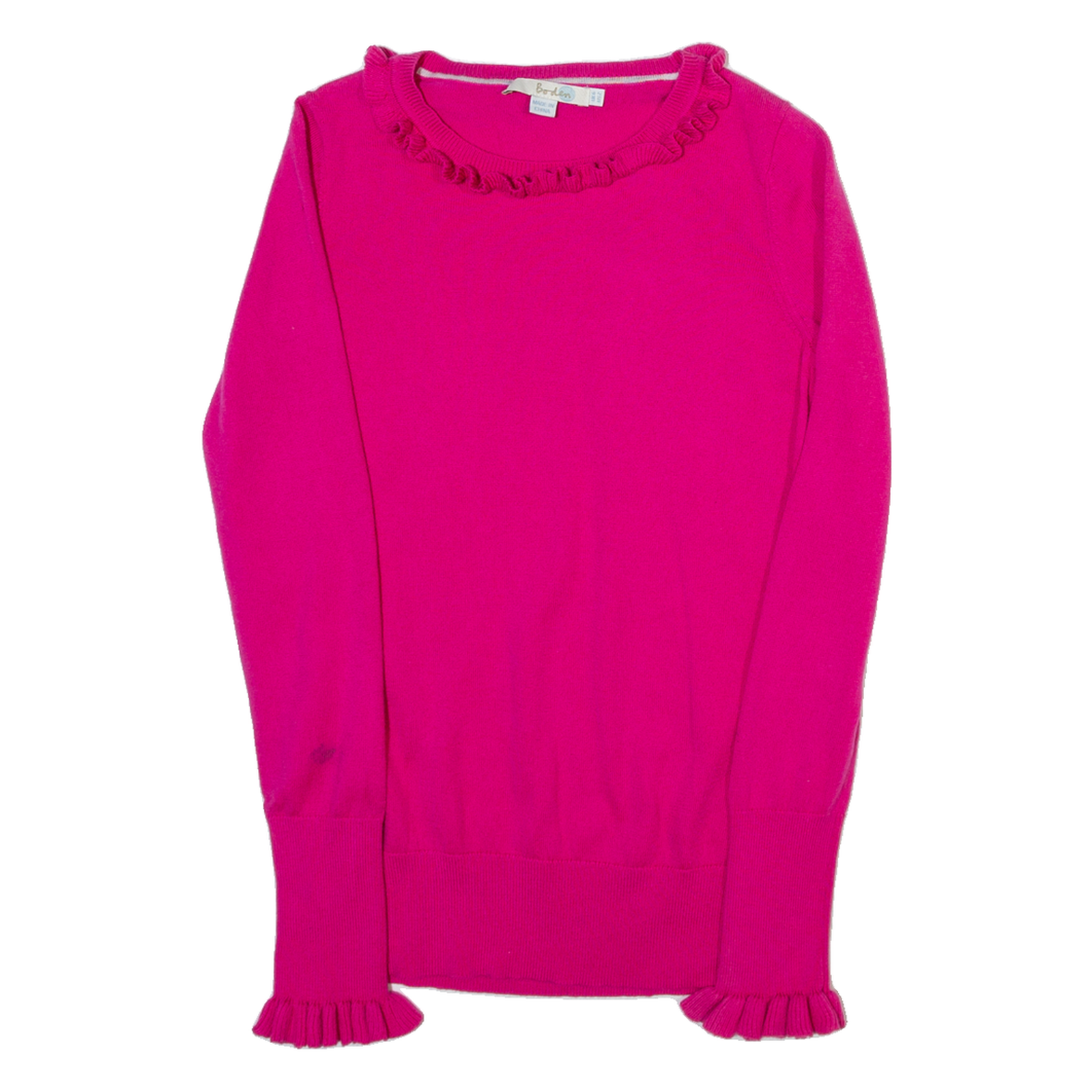 BODEN Womens Jumper Pink Tight Knit UK 6 Refurbished - N/A refurbished available on Cerqular