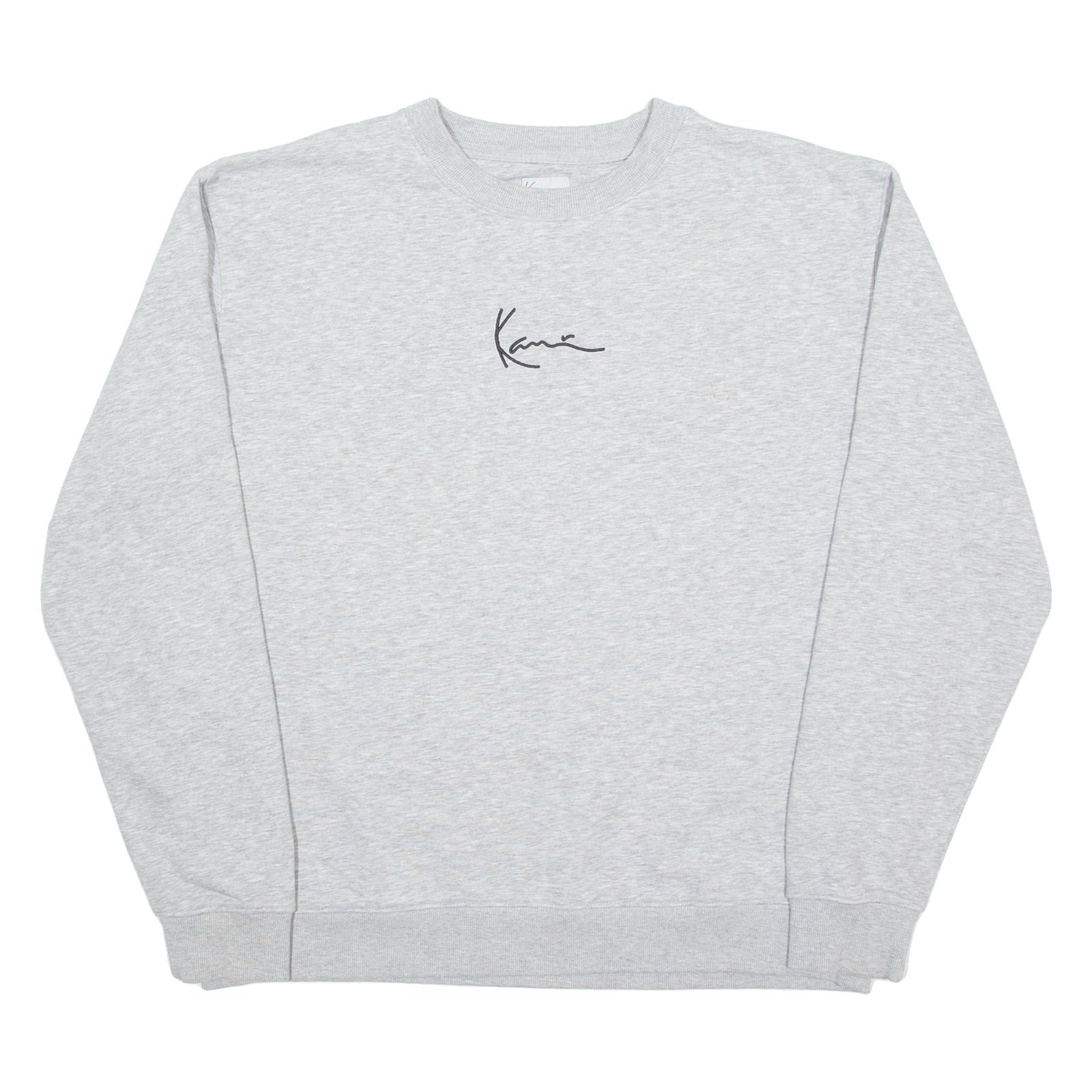 KARL KANI Mens Sweatshirt Grey Crewneck L Refurbished - N/A refurbished available on Cerqular