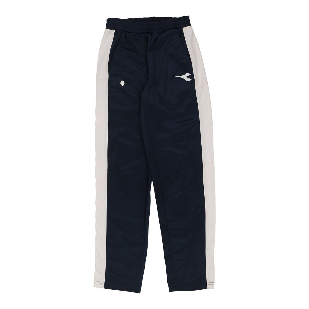 Buy Diadora Track Jacket - Medium Navy Polyester Refurbished - $16.87 Diadora Track Jacket - Medium Navy Polyester Refurbished - Thrifted (note: this is a term often used to describe second- refurbished available on Cerqular