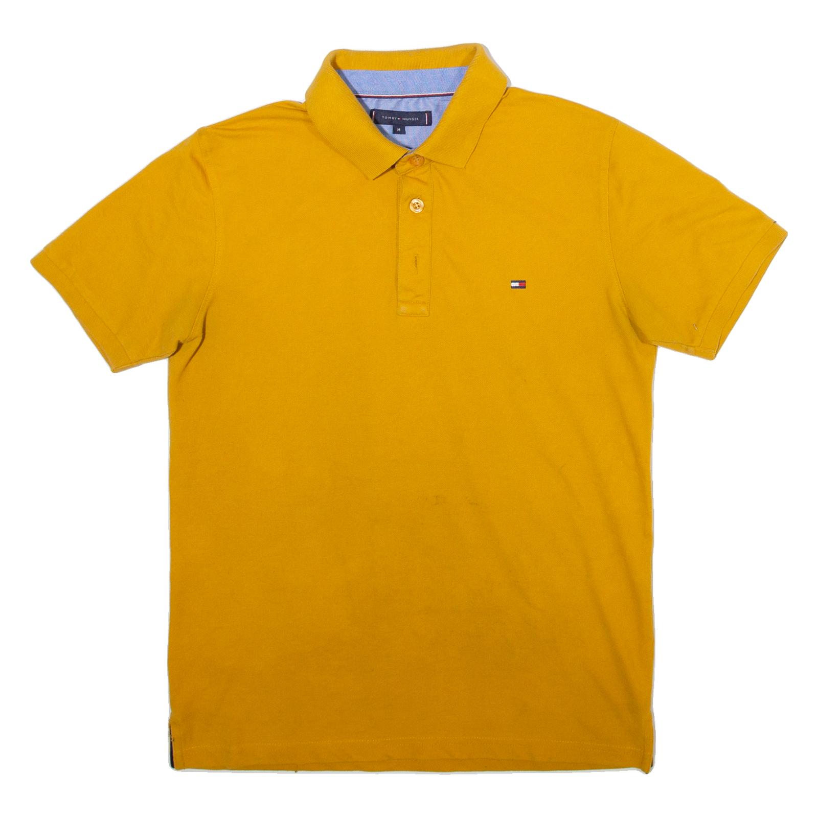 TOMMY HILFIGER Mens Polo Shirt Orange M Refurbished - N/A refurbished available on Cerqular