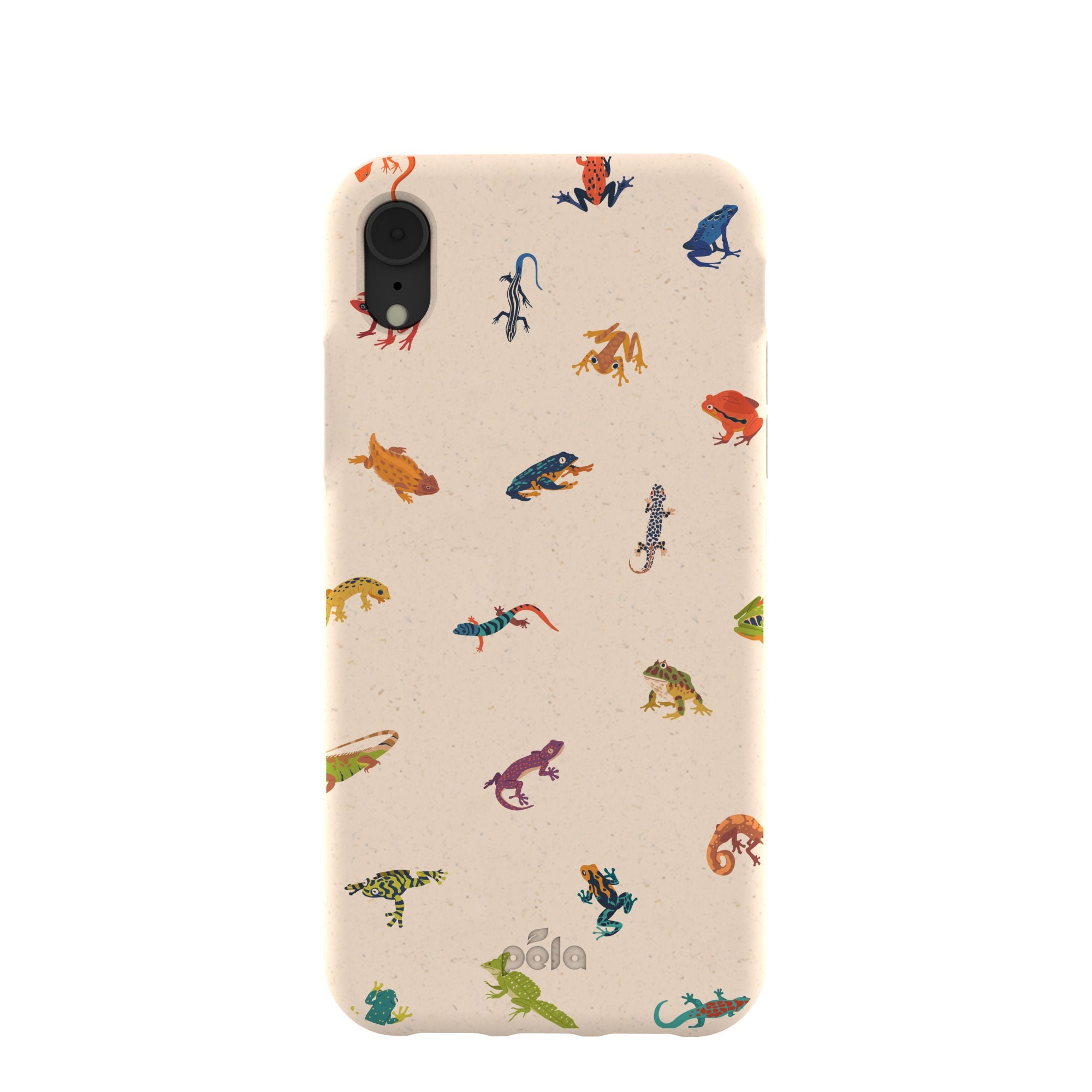 Seashell Tiny Amphibians iPhone XR Case Refurbished - Pela Case refurbished available on Cerqular