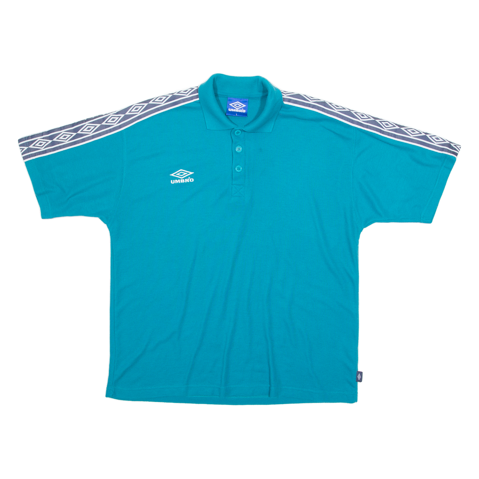 UMBRO Mens Polo Shirt Blue L Refurbished - N/A refurbished available on Cerqular
